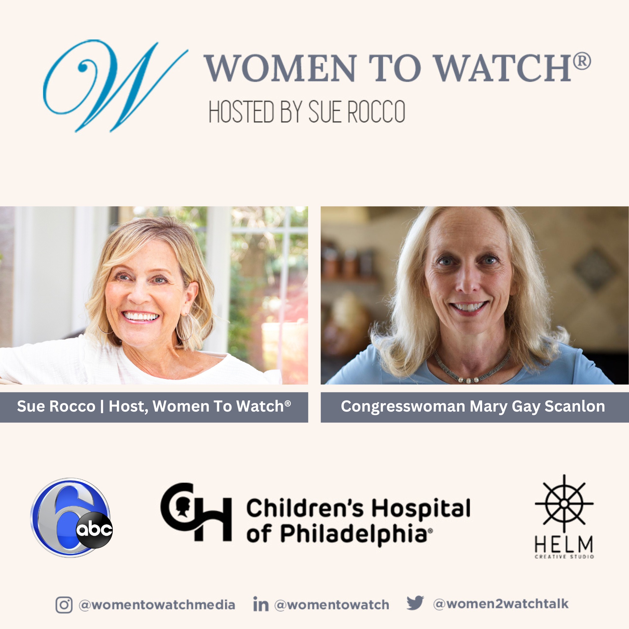 Women to Watch Media® with Sue Rocco