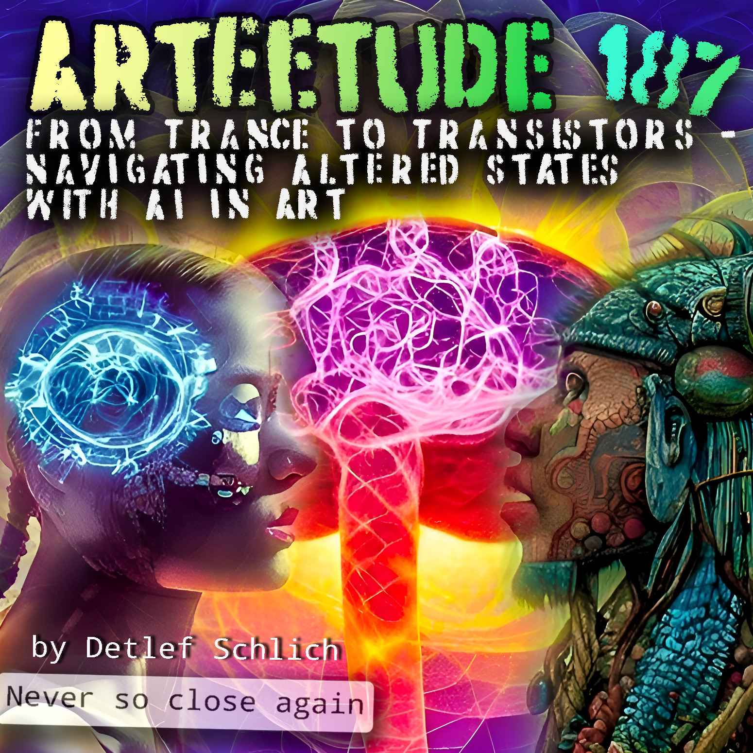 #Arteetude 187: From Trance to Transistors - Navigating Altered States with AI in Art with Detlef Schlich