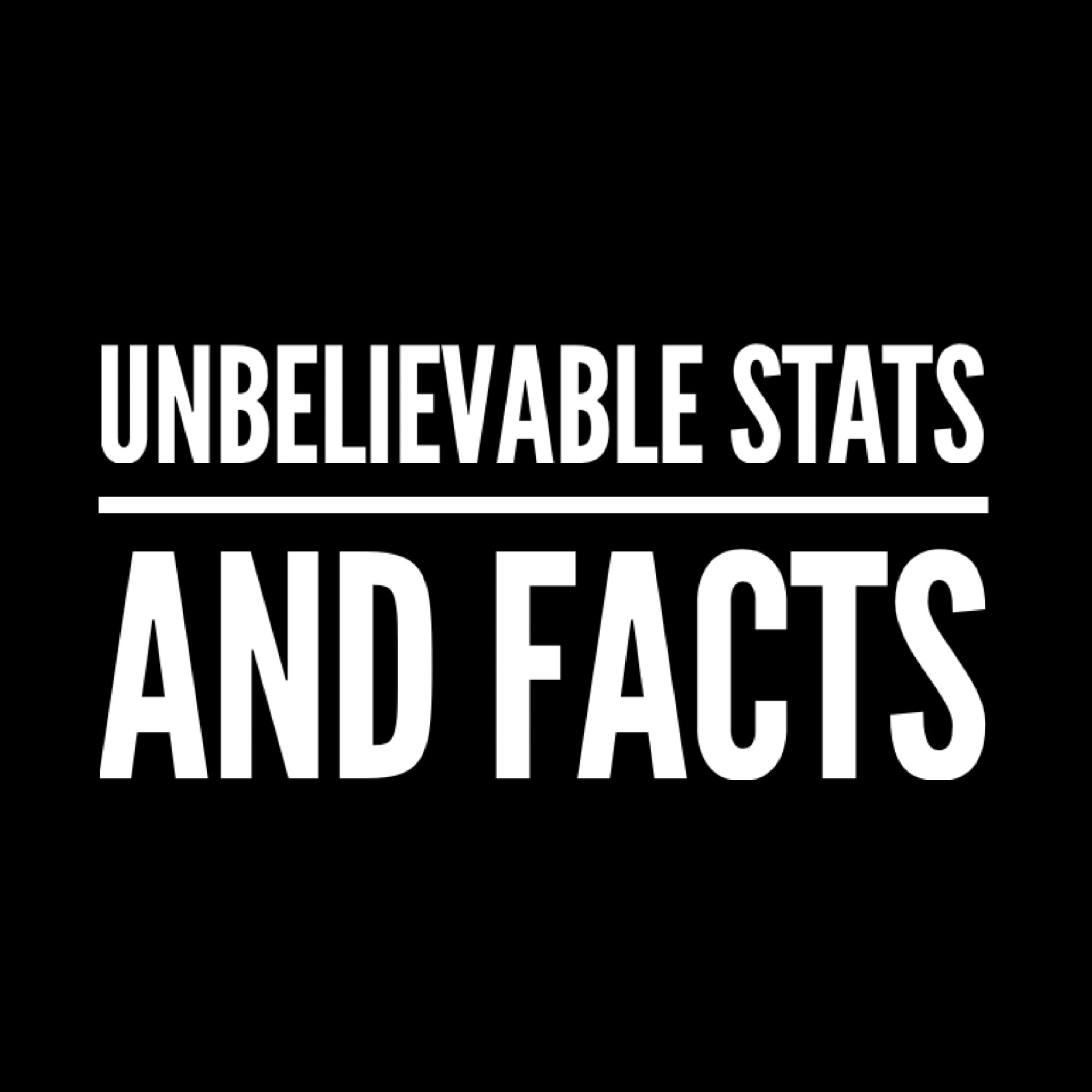 Unbelievable Stats & Facts