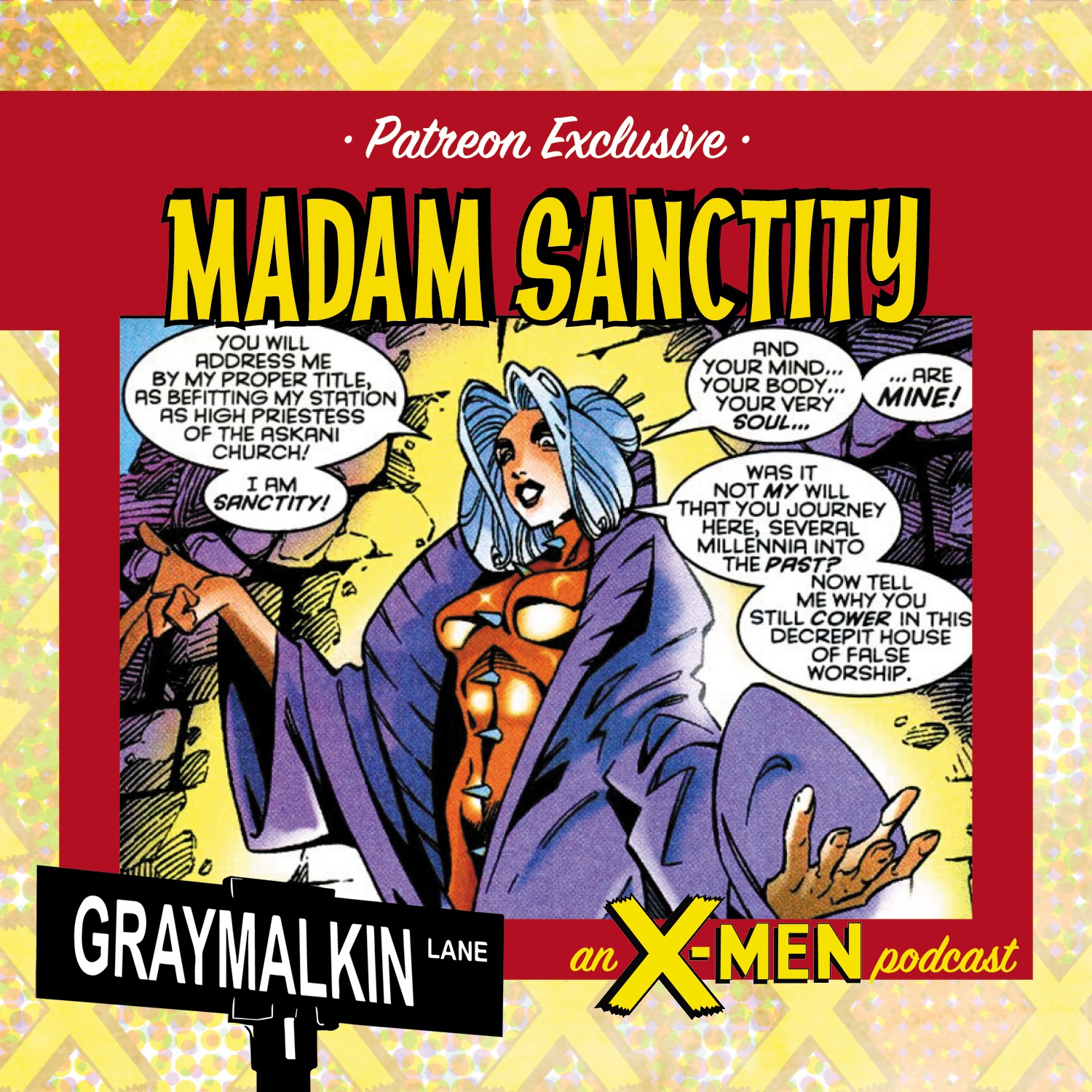 Bonus Patreon episode: Madam Sanctity! With D'Manda Martini!