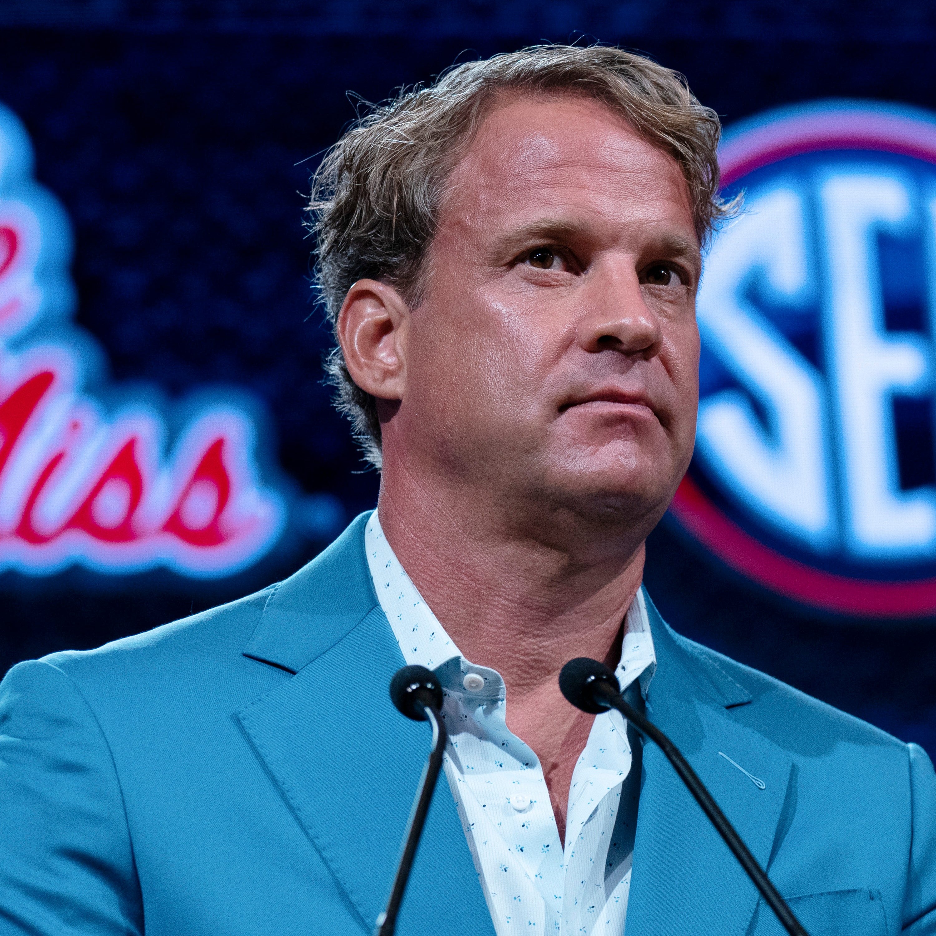 LIVE! From SEC Media Days: Ole Miss head coach Lane Kiffin