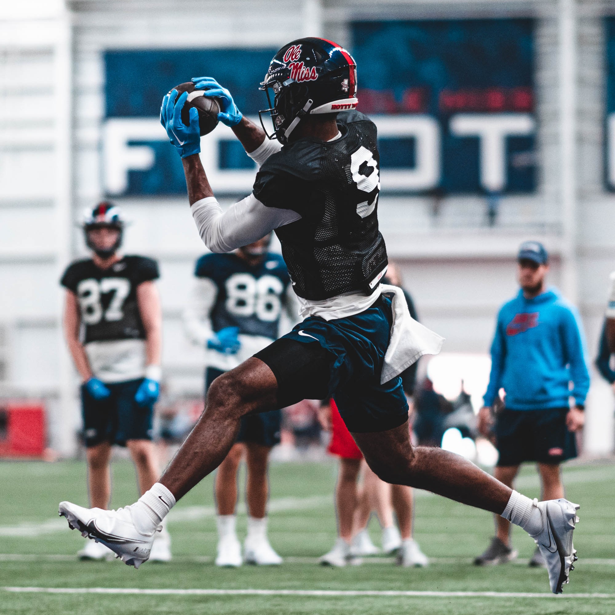 Tre Harris gets real about the Ole Miss QBs, his transfer journey and more