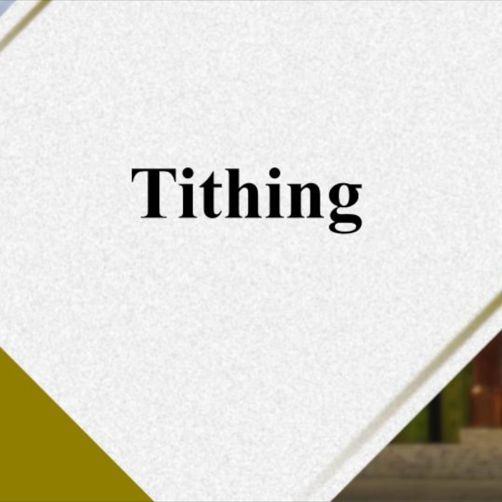 Tithing - God Honest Truth Live Stream 07/21/2023