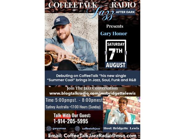 CoffeeTalk Jazz Welcomes Australia based Saxophonist & Visual Artist Gary Honor episode artwork