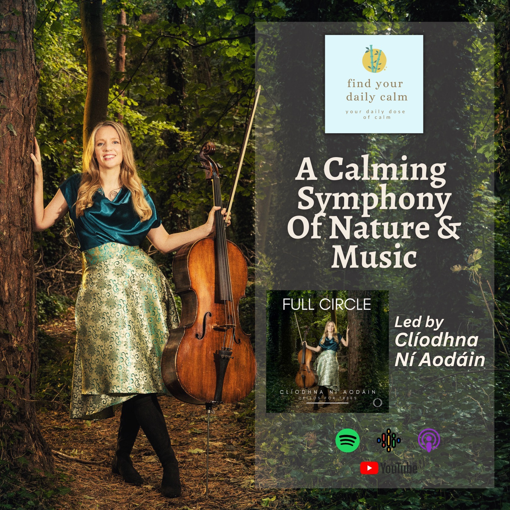 Enchanting Cello & Poetry: Embrace Serenity with Clíodhna Ní Aodáin