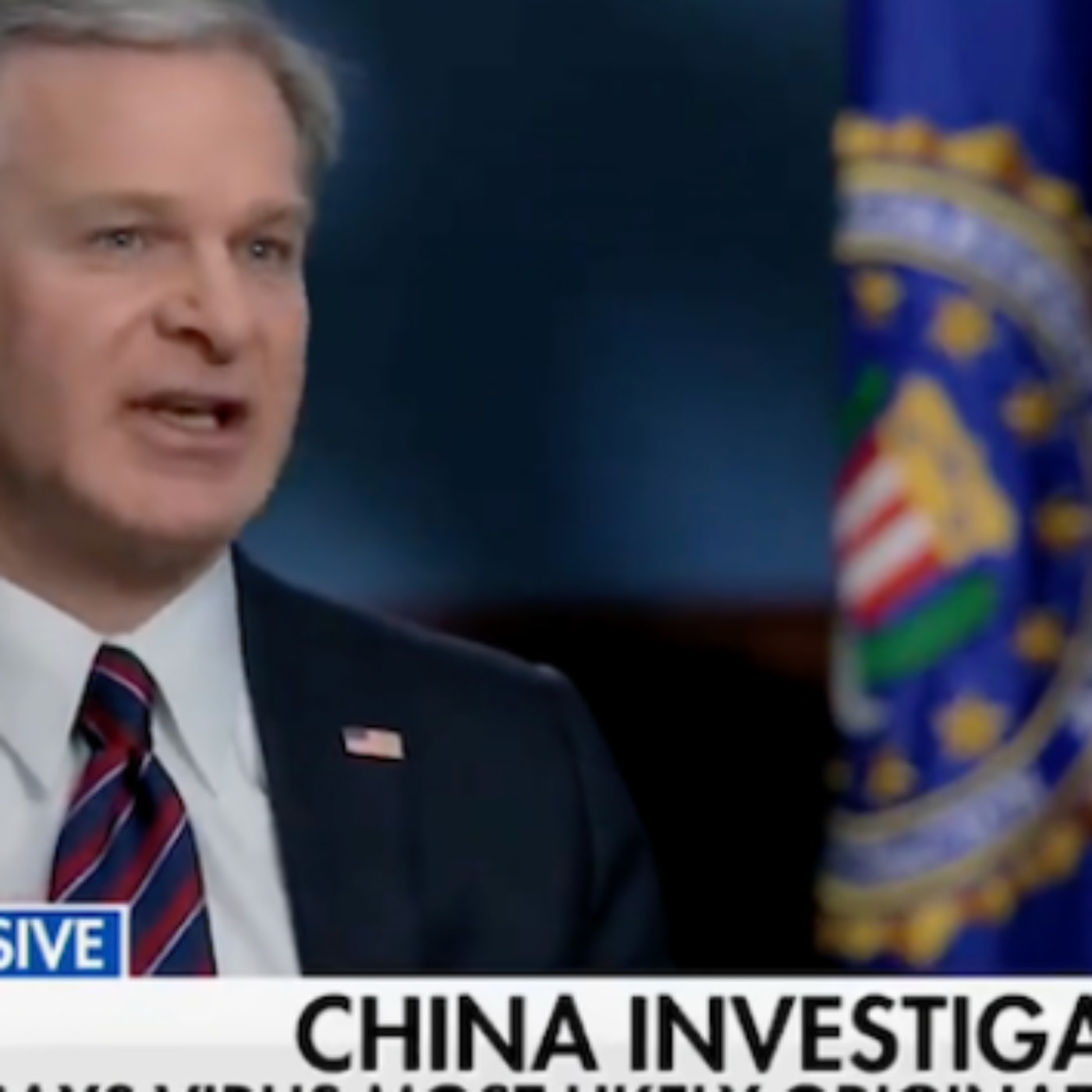 FBI Director Confirms COVID Came From Chinese Lab episode artwork