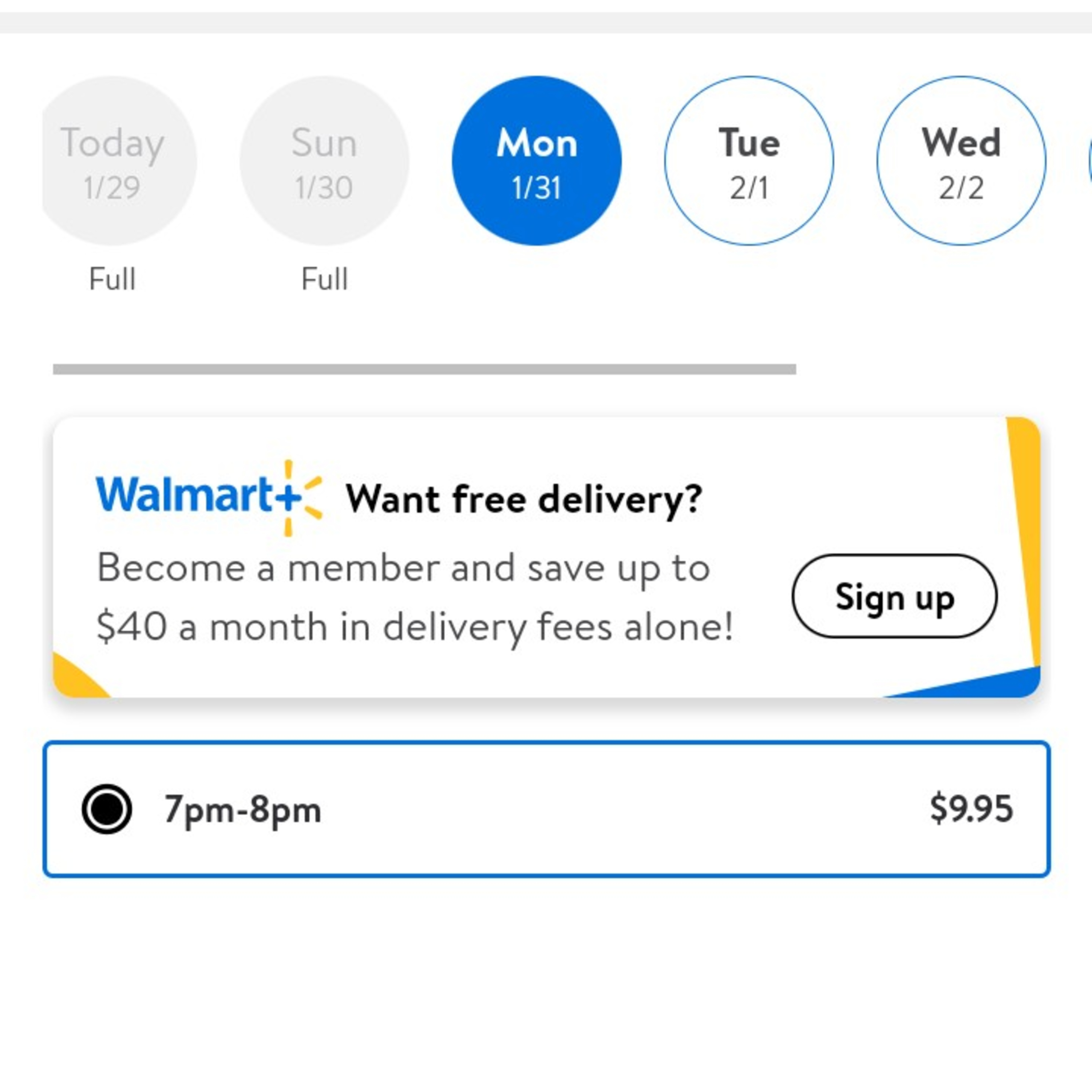 Terrible delivery times Walmart food service!! Stuck until between 7-8pm ! episode artwork