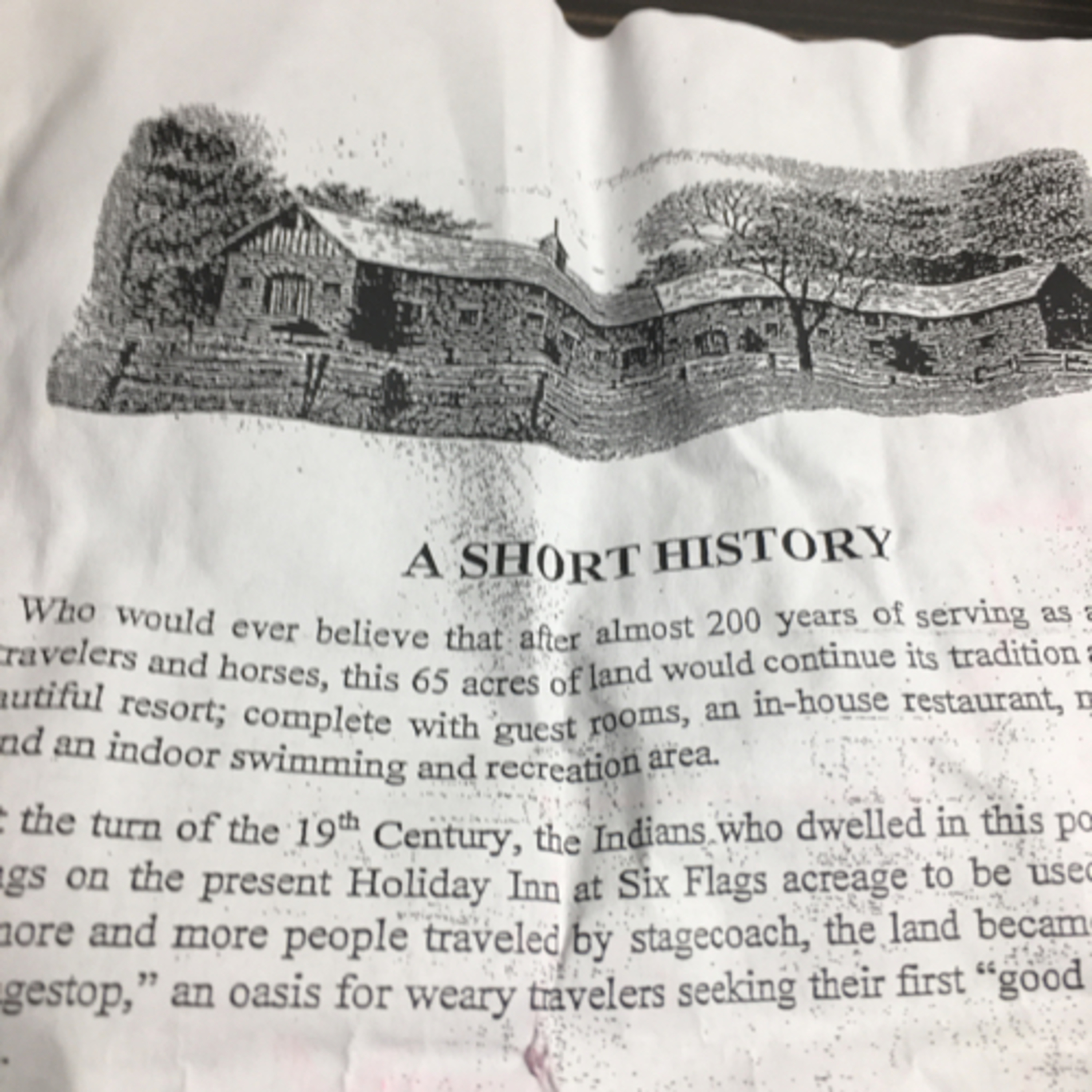 History of the holiday inn six flags St. Louis episode artwork