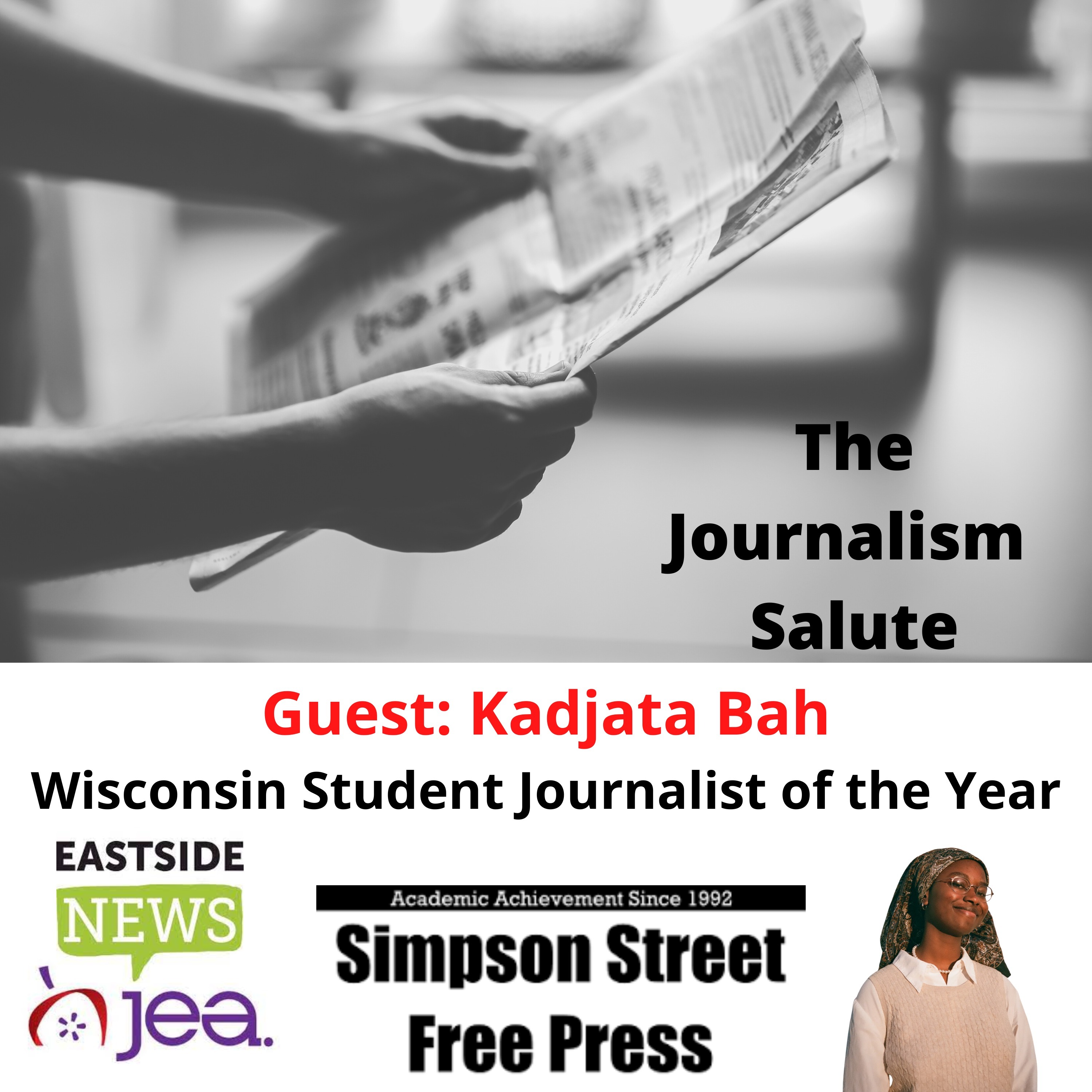 Kadjata Bah, JEA Wisconsin Student Journalist of the Year