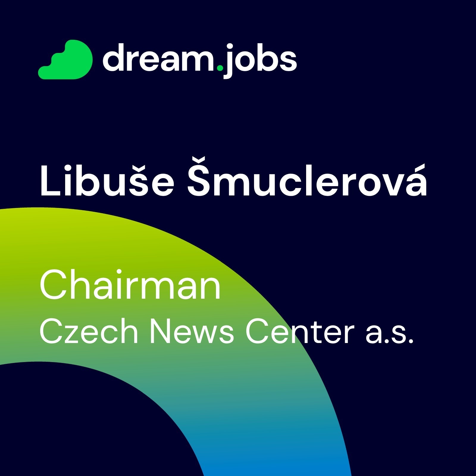 Obal epizody #46 — Libuše Šmuclerová · Chairman · CNC a.s.