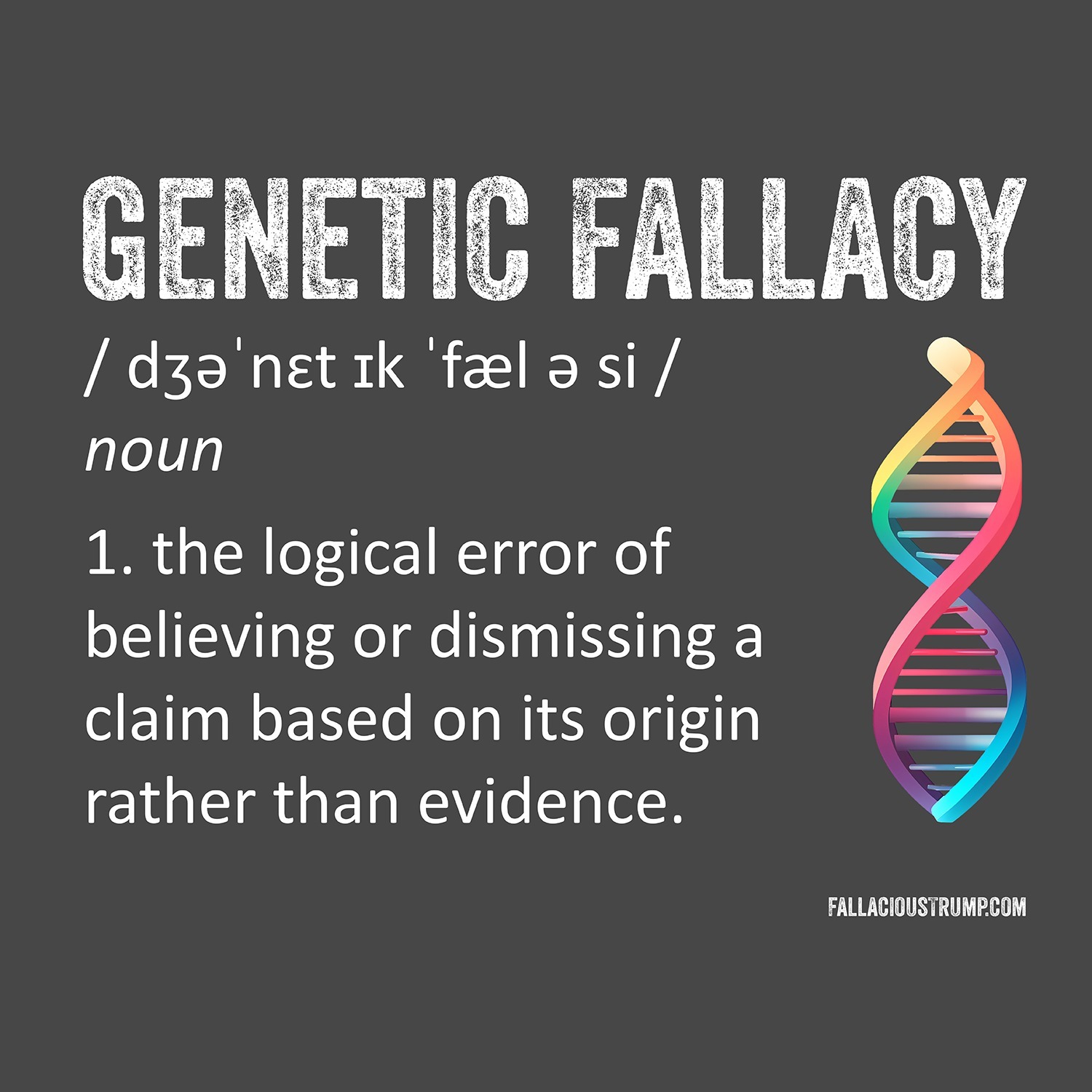 Genetic Fallacy (Redux) - FT#130