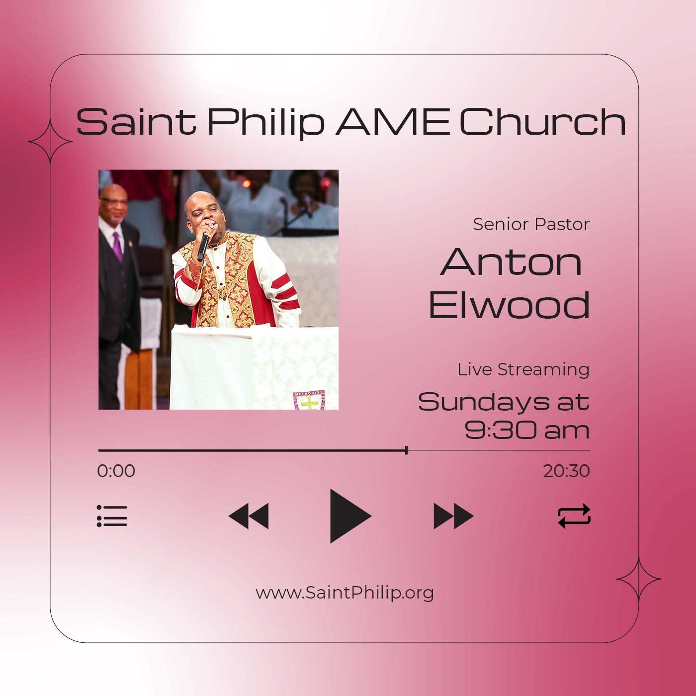 Saint Philip AME Church podcast artwork