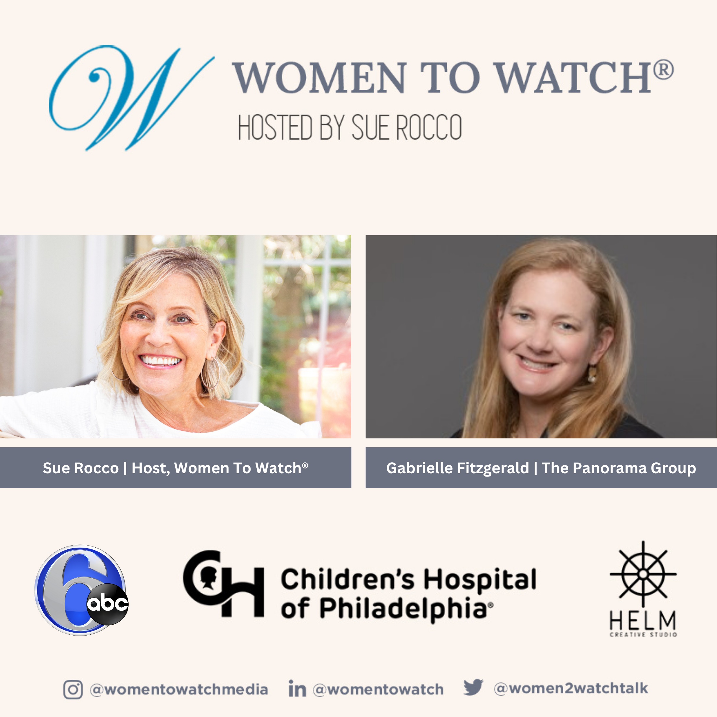 Women to Watch Media® with Sue Rocco