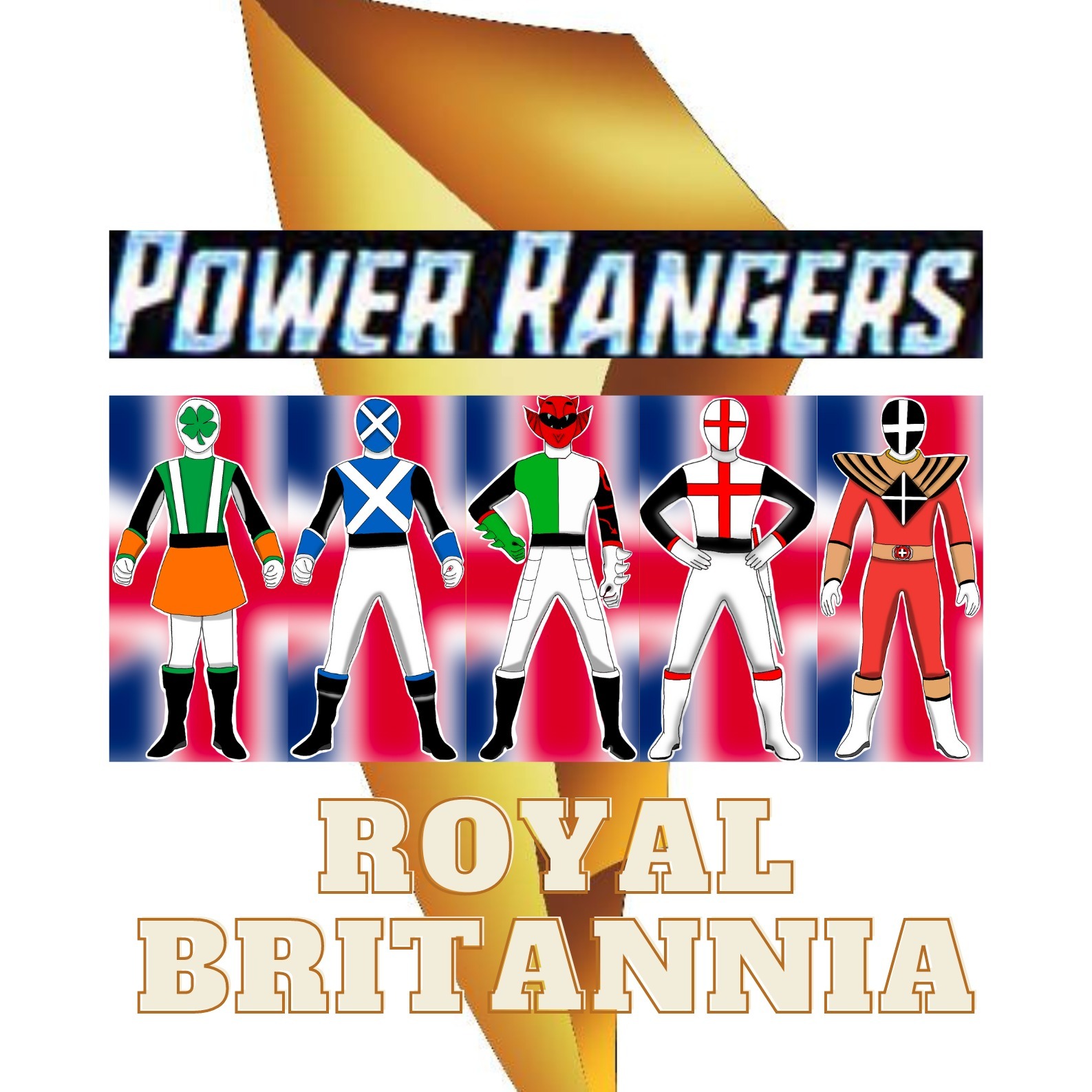 Power Rangers Royal Britannia Chapter 4 White Dragon Of Light episode artwork