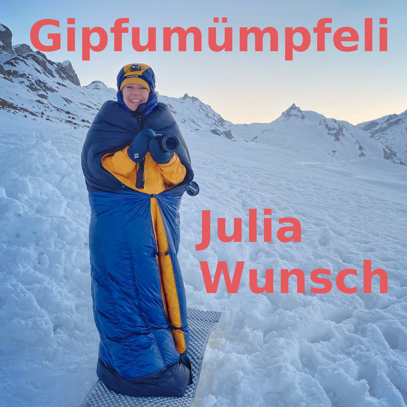 Julia Wunsch, Skicamperin und Gründerin von Swissmountaingirls
