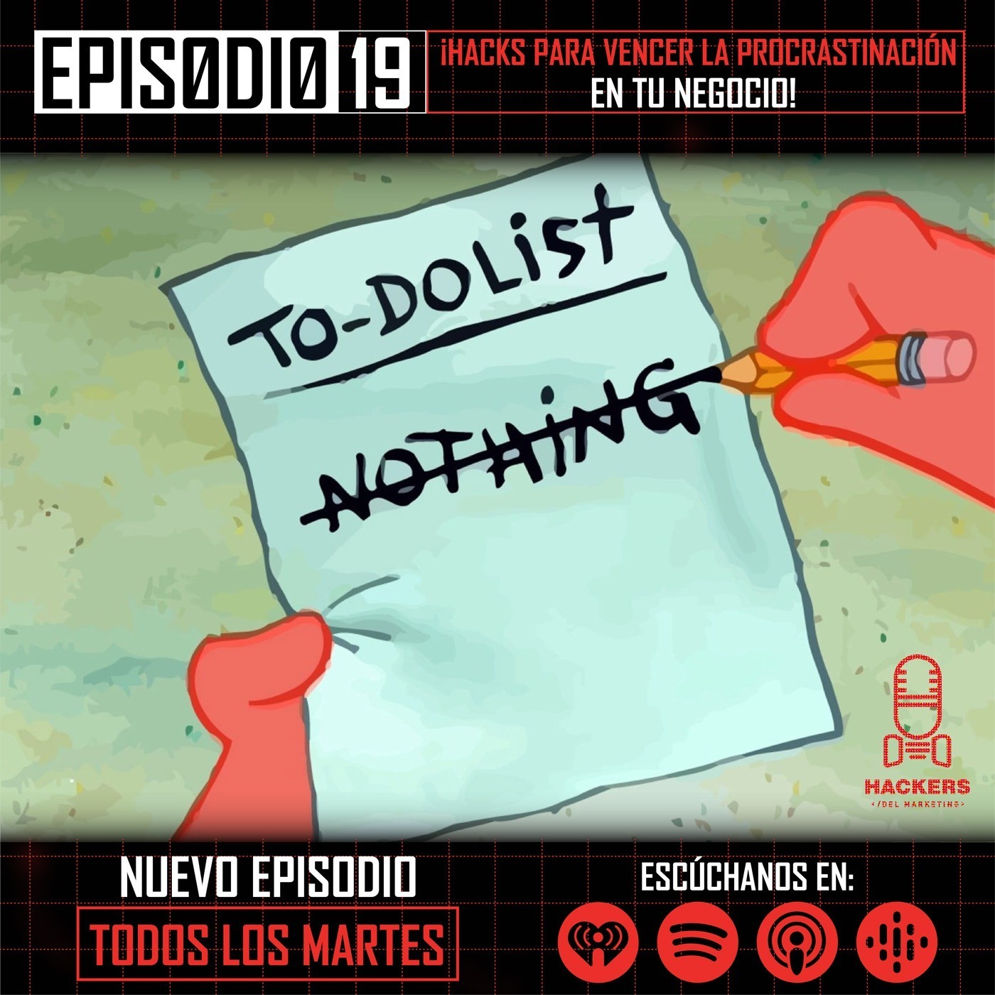 Hacks para vencer la procrastinación en tu negocio episode artwork