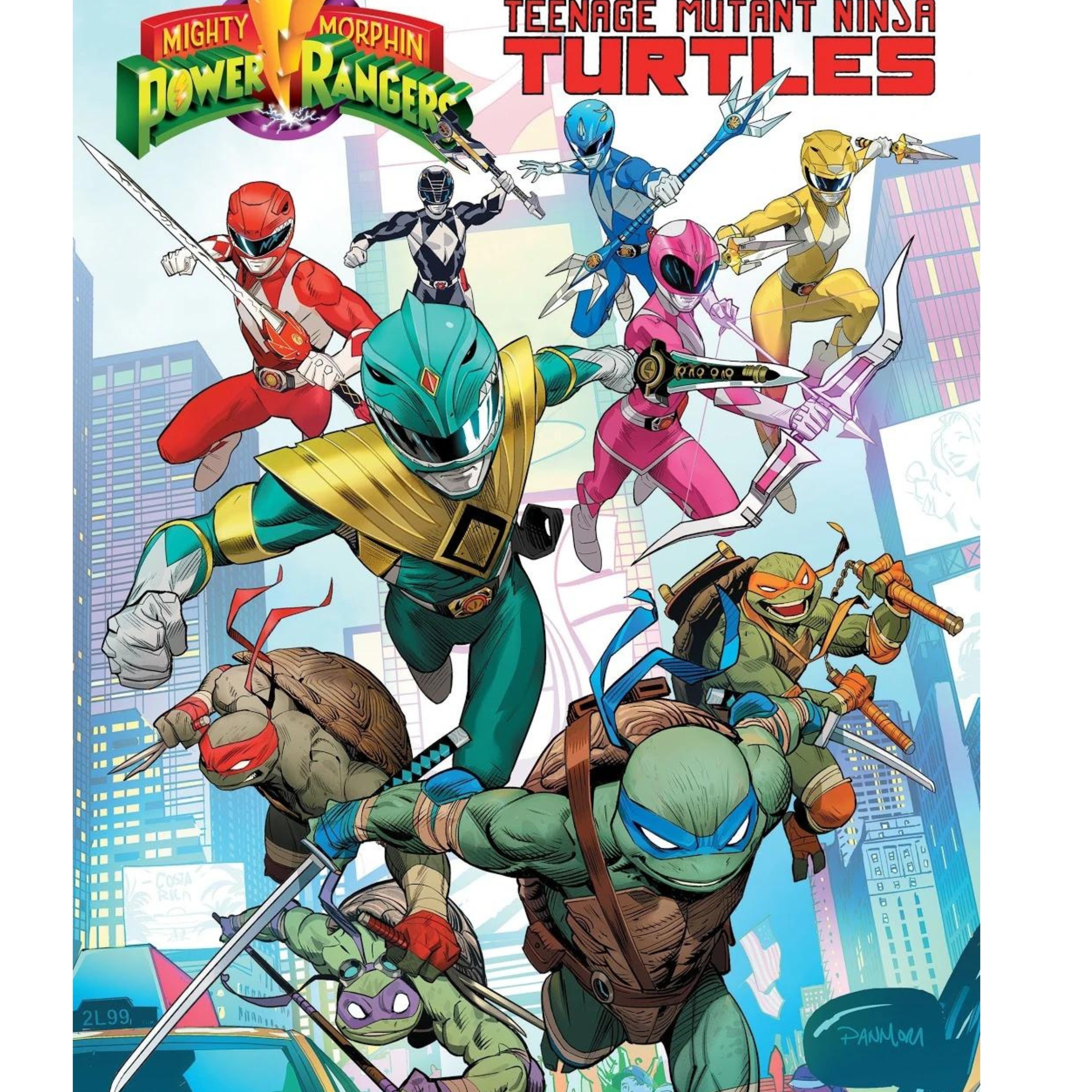 Mighty Morphin Power Rangers - Teenage Mutant Ninja Turtles Chapter 1 episode artwork