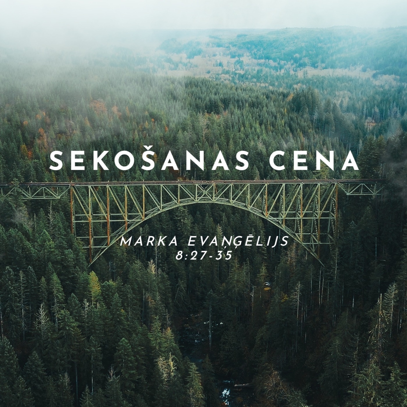 "Sekošanas cena" - Marka 8:27-35 (06.08.2023.) episode artwork