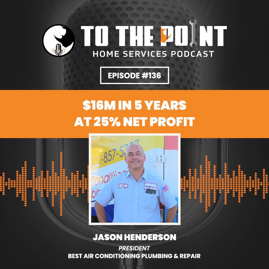 $16M in 5 years at 25% NET Profit