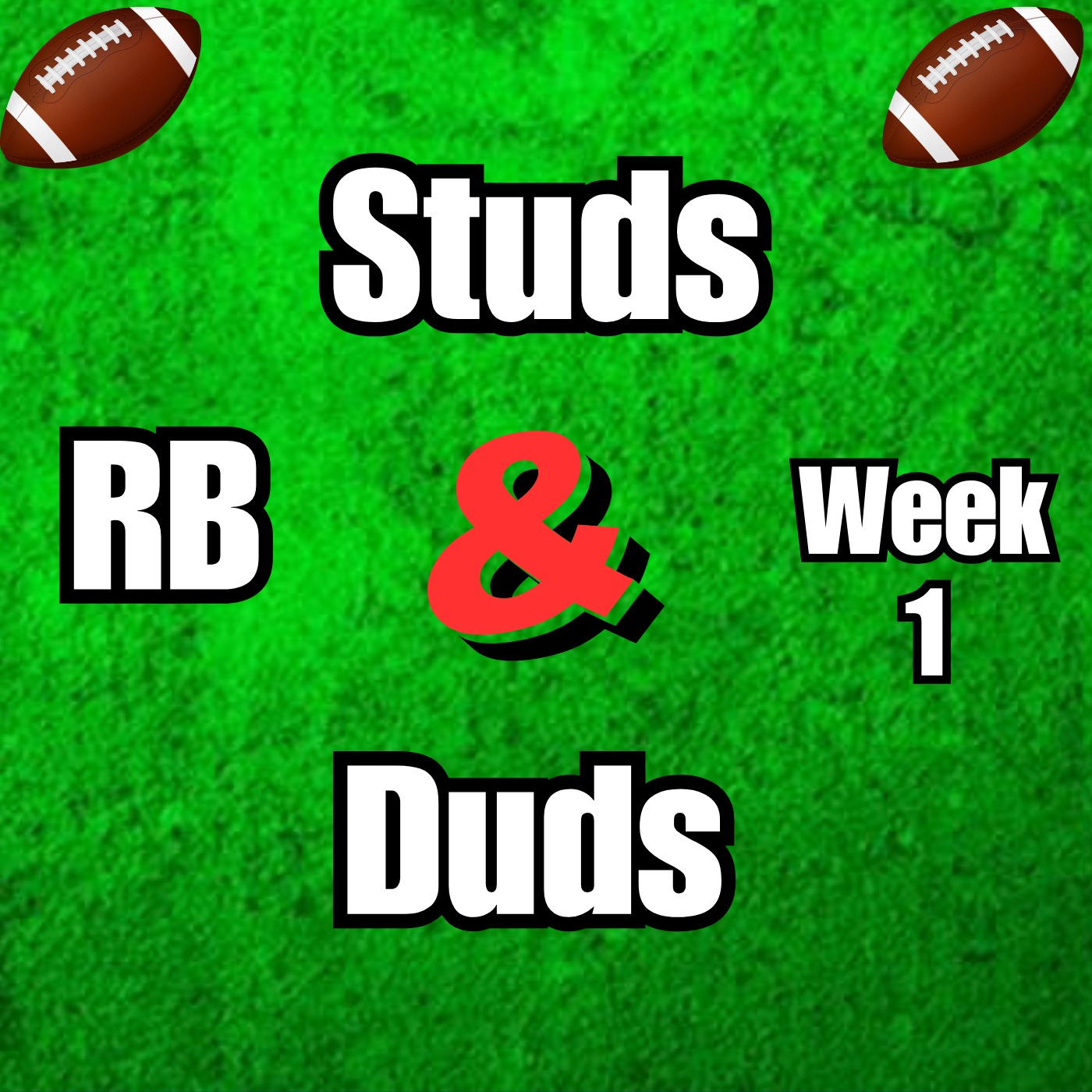 Week 1 RB Studs & Duds episode artwork