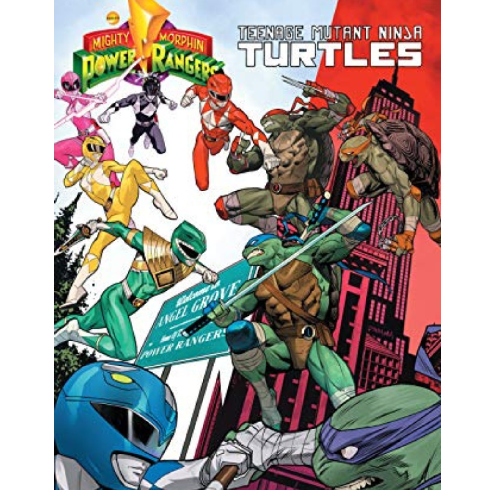 Mighty Morphin Power Rangers - Teenage Mutant Ninja Turtles Chapter 2 episode artwork