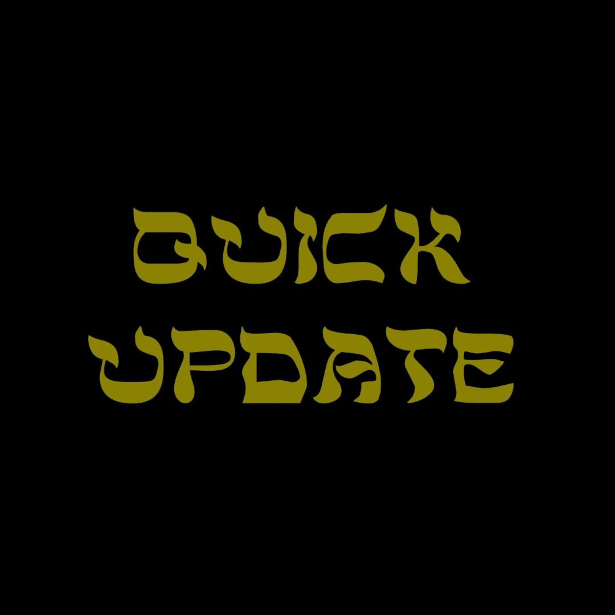Quick Update September 12th, 2023
