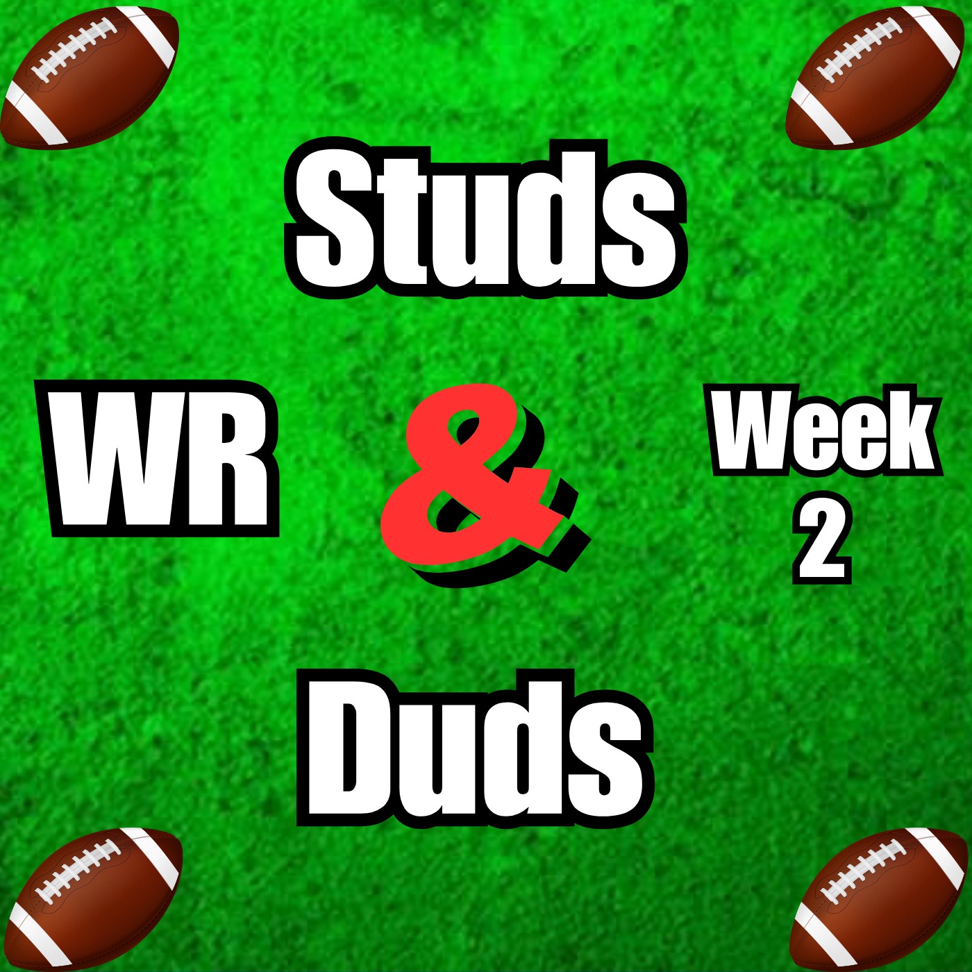 Week 2 WR Studs & Duds episode artwork