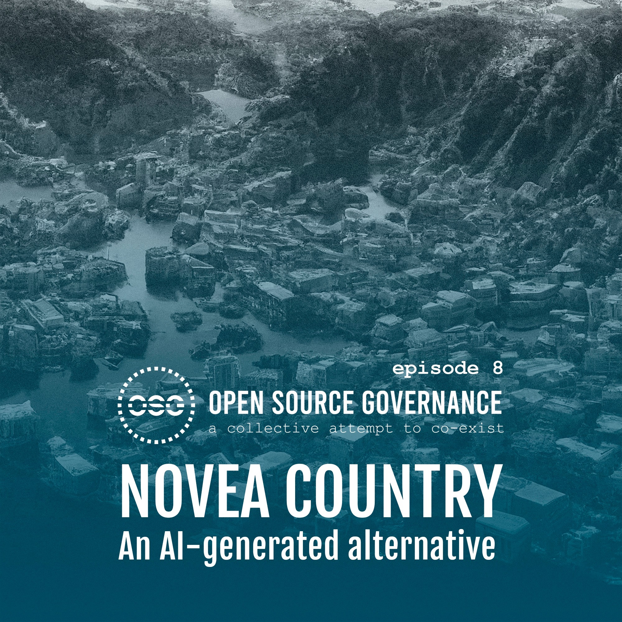 episode #8, Novea Country, an AI generated alternative episode artwork