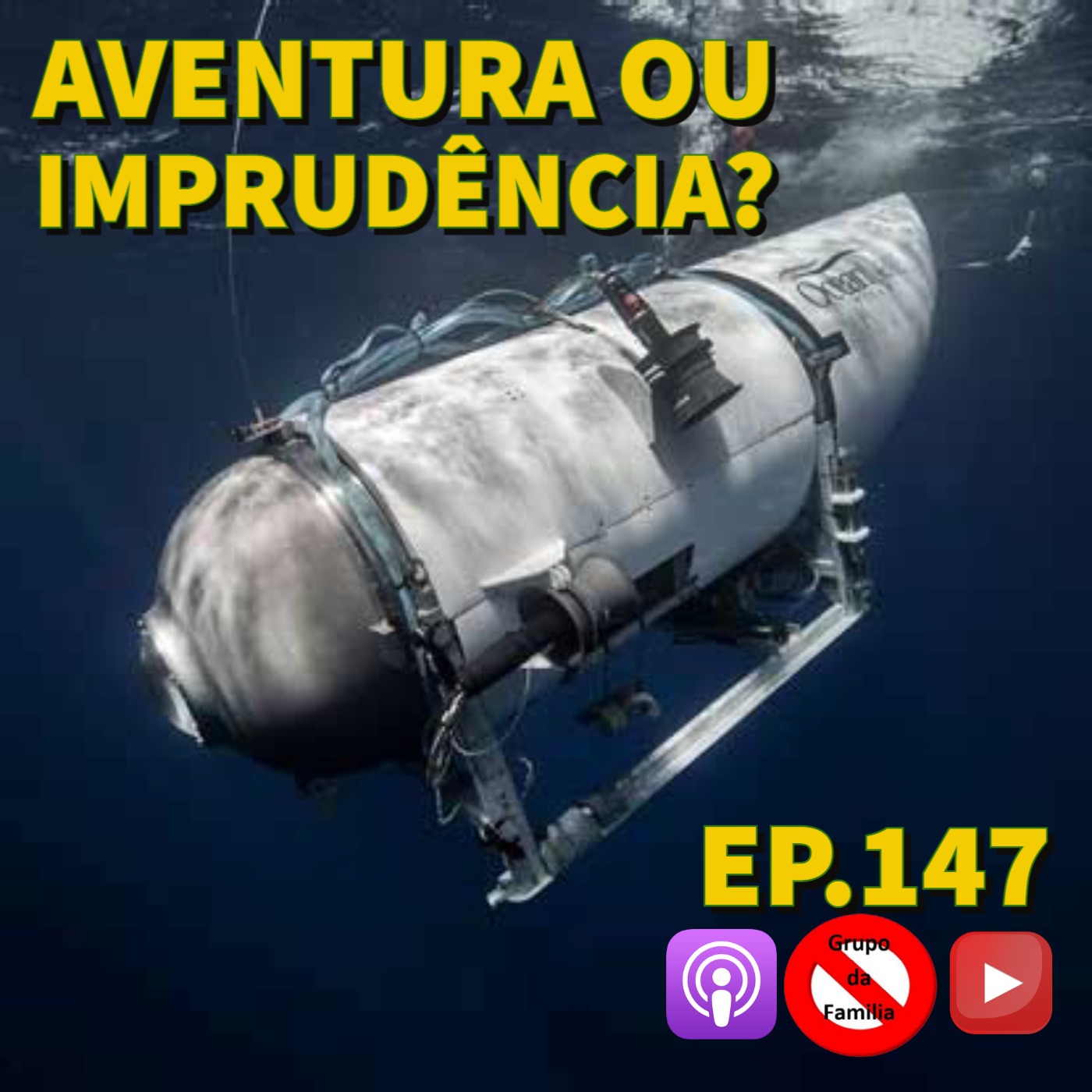1 Jul 2023 - Titanic e Everest: Aventura ou Passeio de Idiota? episode artwork