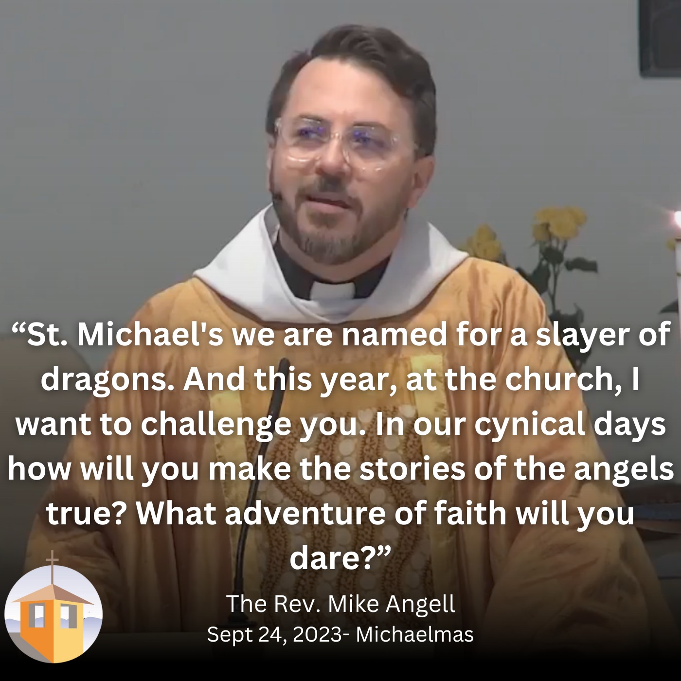 Angels, Dragons, and Cynics- The Rev. Mike Angell episode artwork