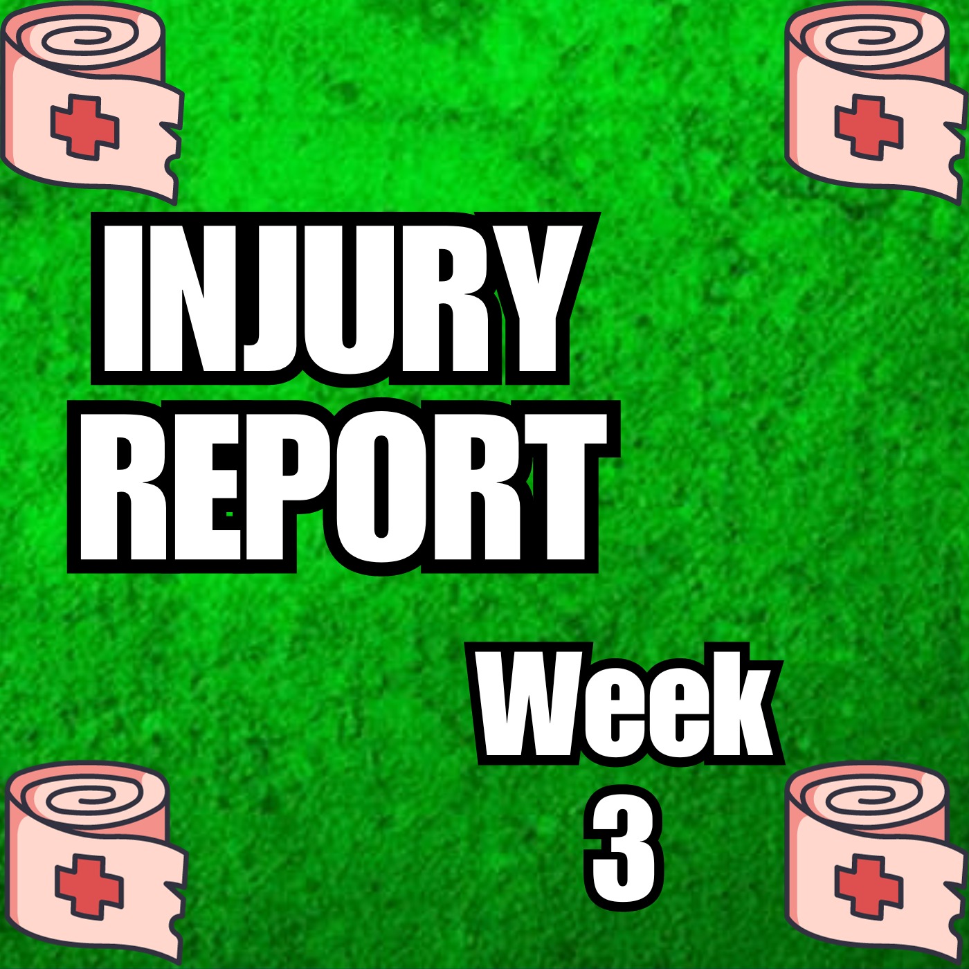 Week 3 Injury Report Fantasy Football episode artwork