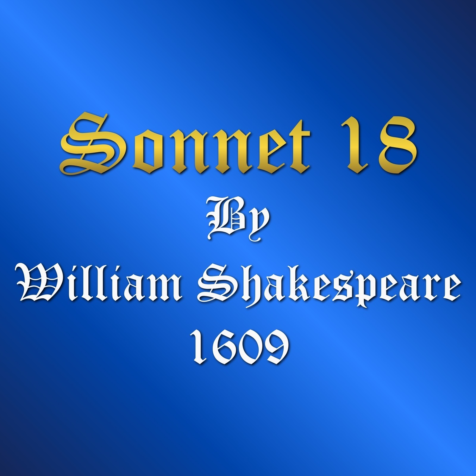 Sonnet 18
