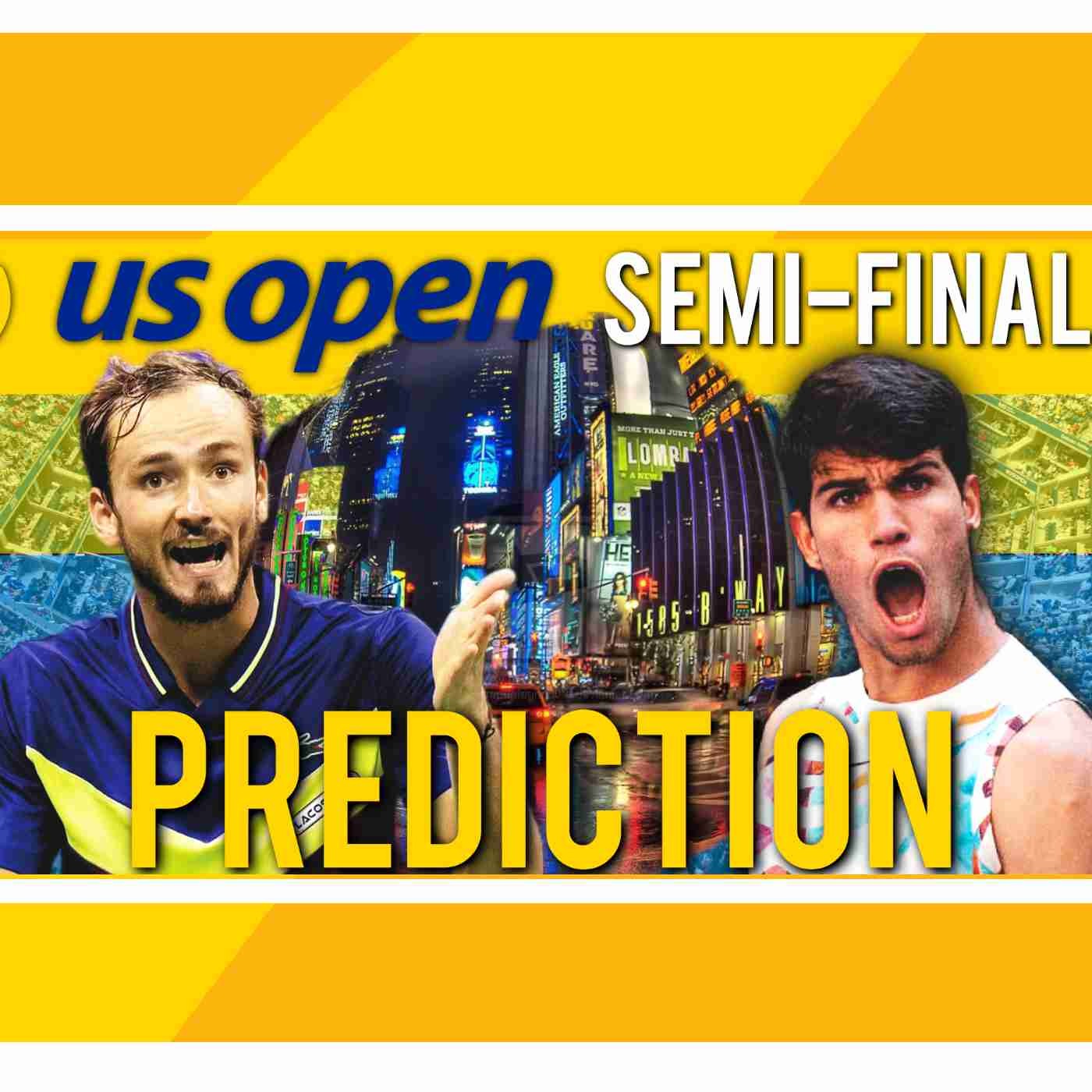 Carlos Alcaraz Vs Daniil Medvedev | US Open 2023 Semis | Preview and Prediction