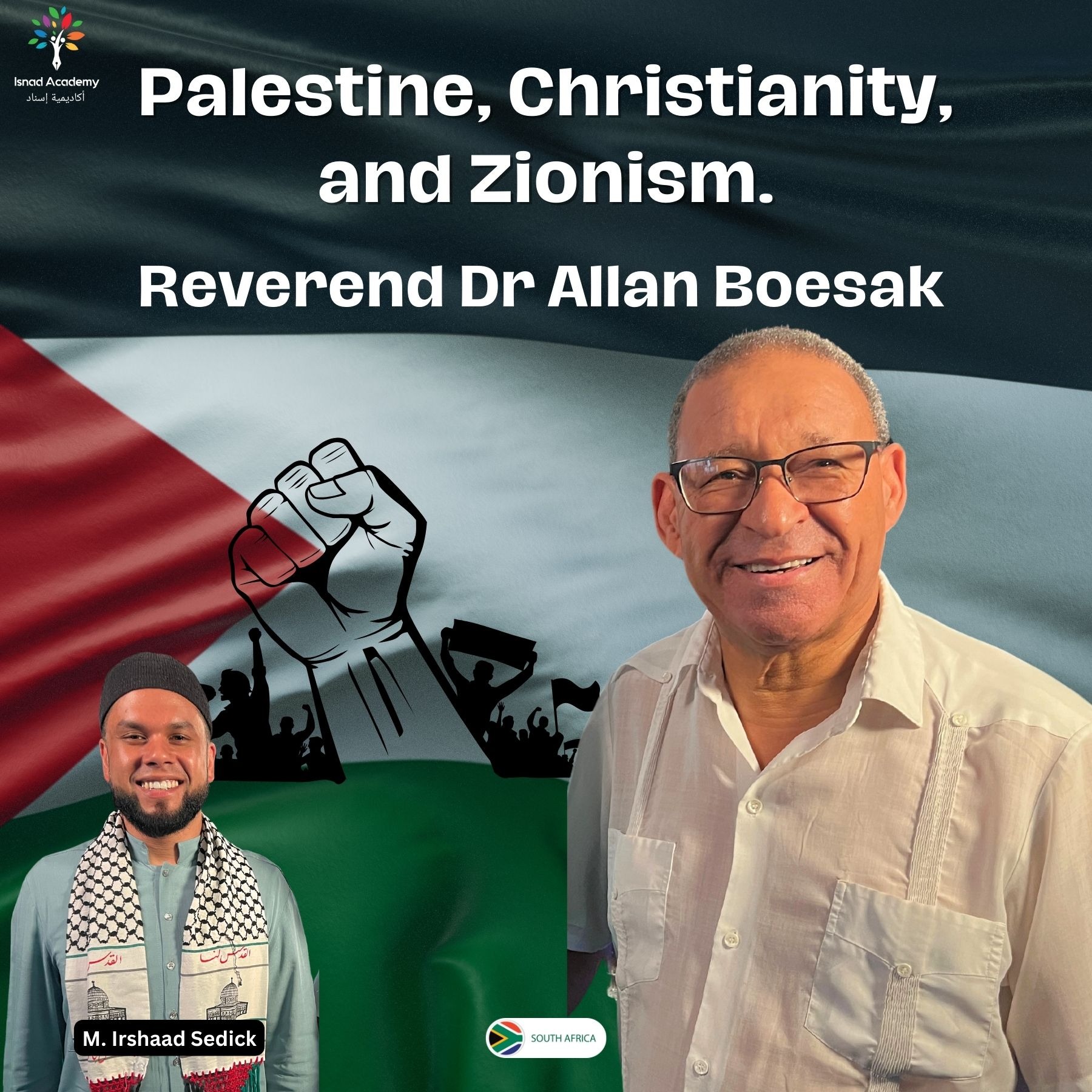 Reverend Dr Allan Boesak on Palestine, Christianity, and Zionism with M. Irshaad Sedick