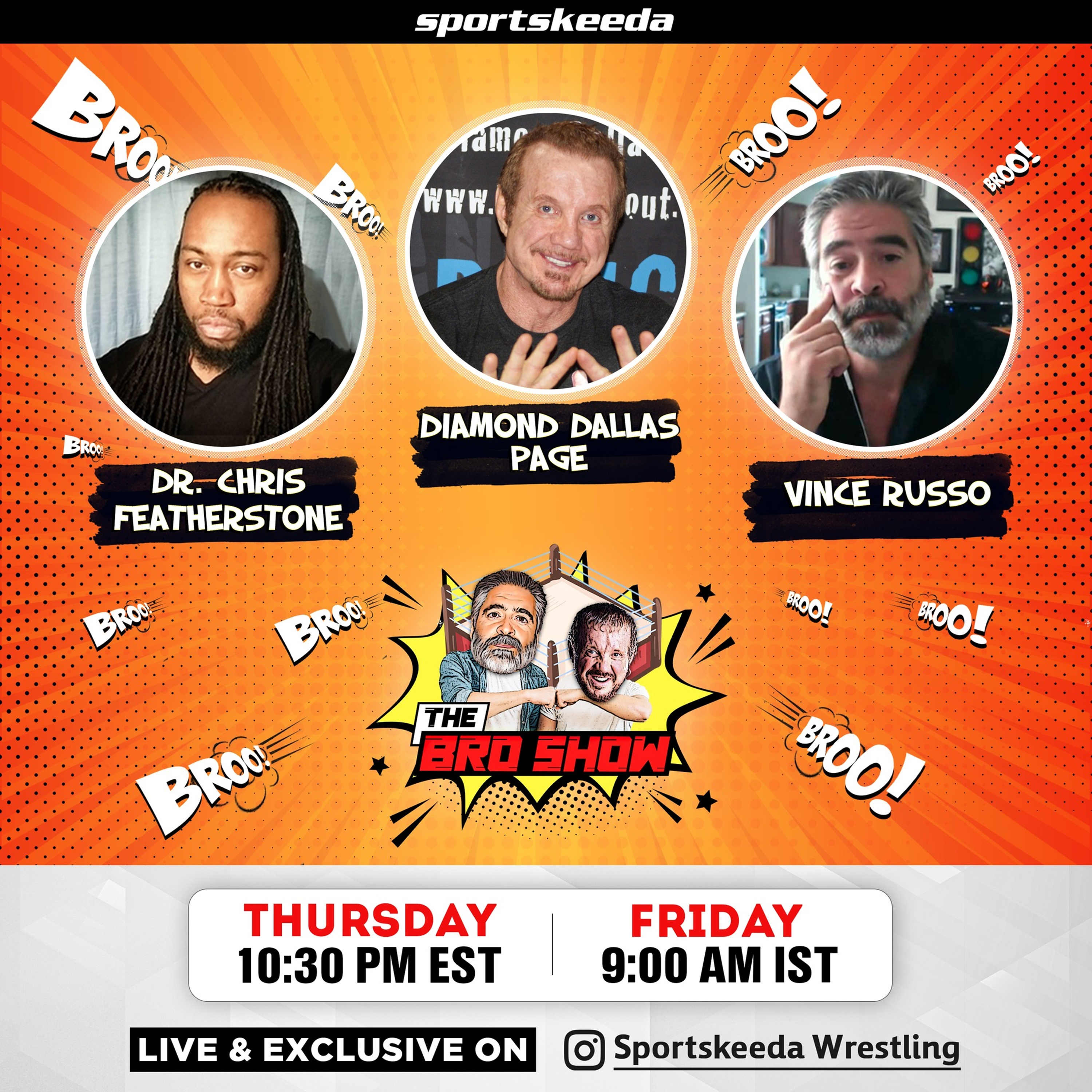 EXCLUSIVE: DDP & Vince Russo on the backstage WWE news of Shane McMahon | Bro Show