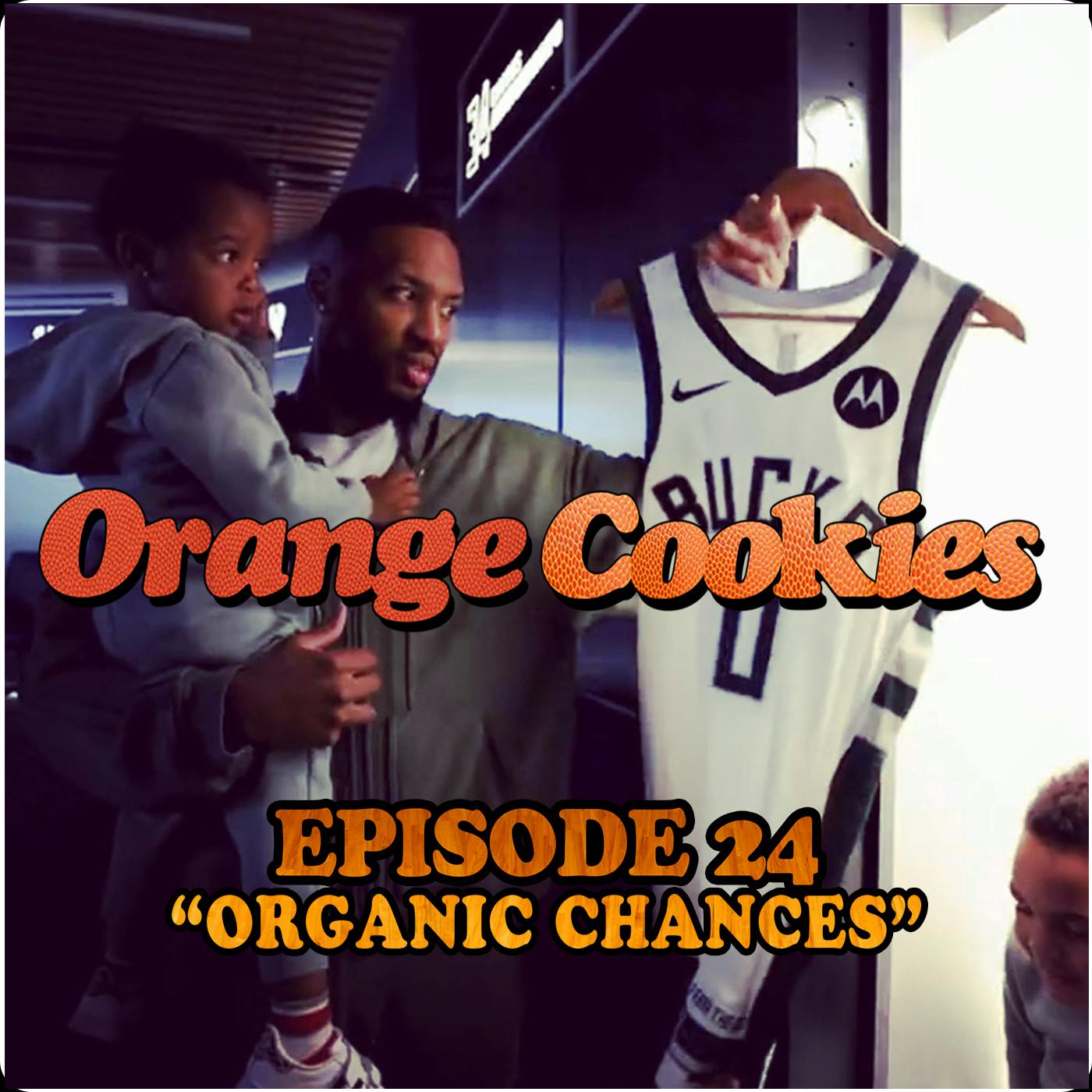 NBA Podcast Orange Cookies From The Association We All Love 🏀🍪
