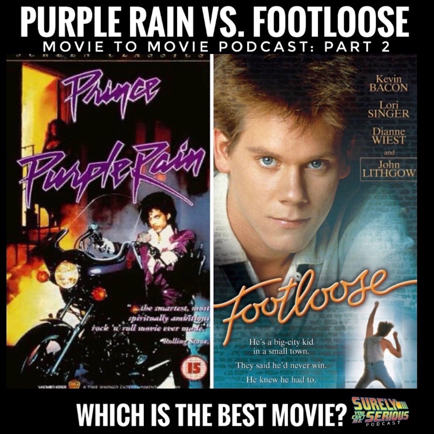 ”Footloose” (1984) vs. ”Purple Rain” (1984): Movie to Movie Part 2