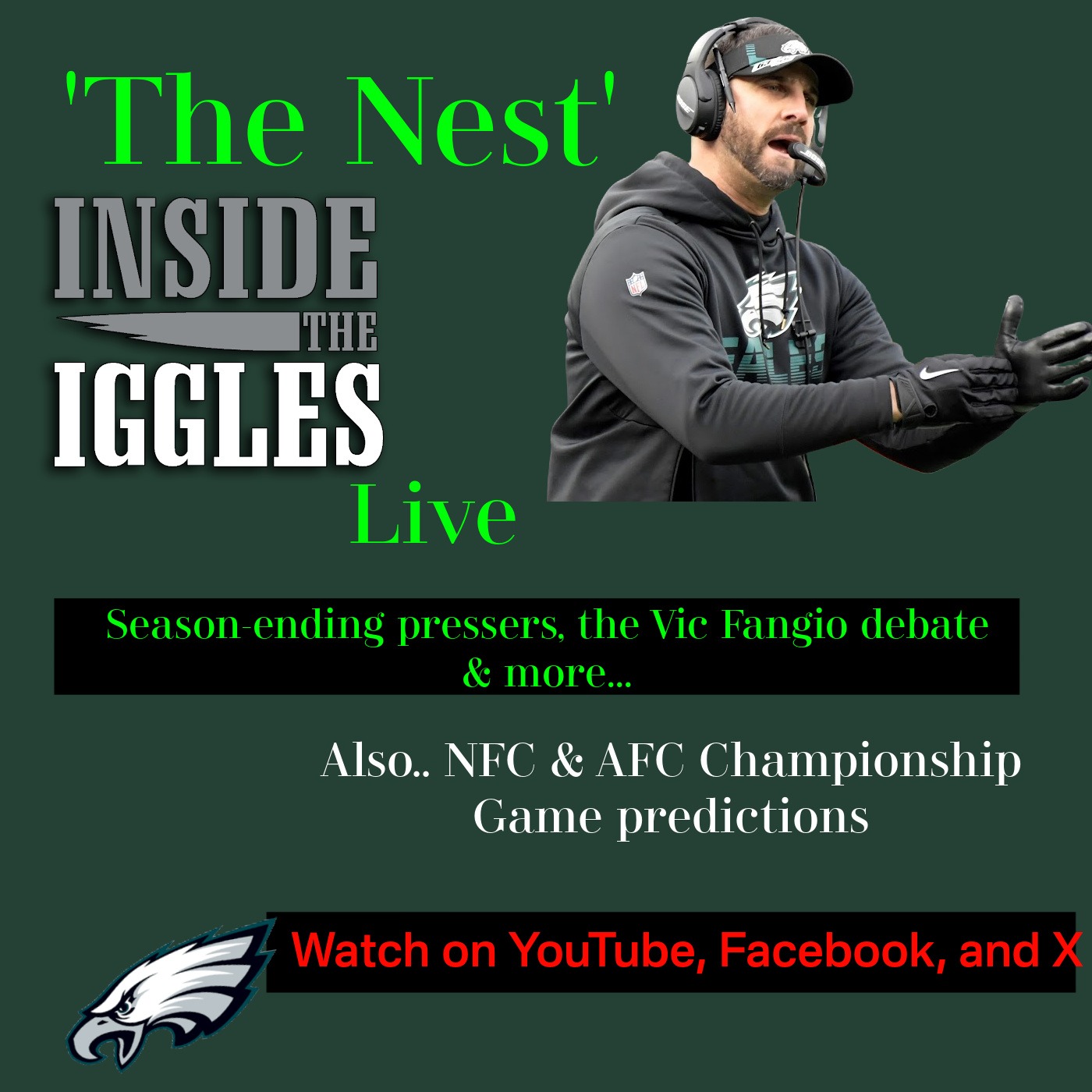 The Nest: Inside The Iggles Live - Season-ending pressers, the Fangio debate & Championship Week episode artwork