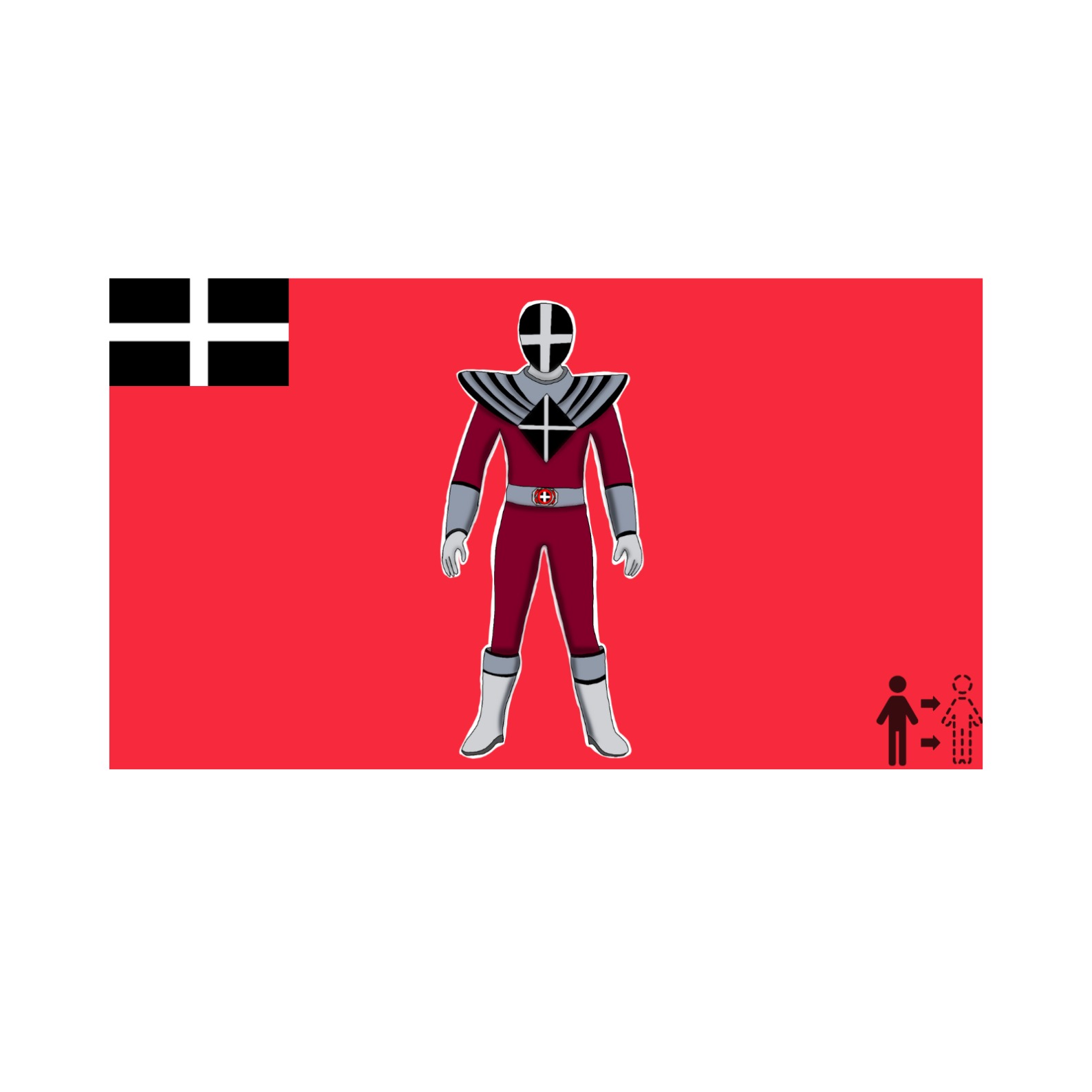 Power Rangers: The Crimson Cornish Ranger ( One Off Short Story ) episode artwork