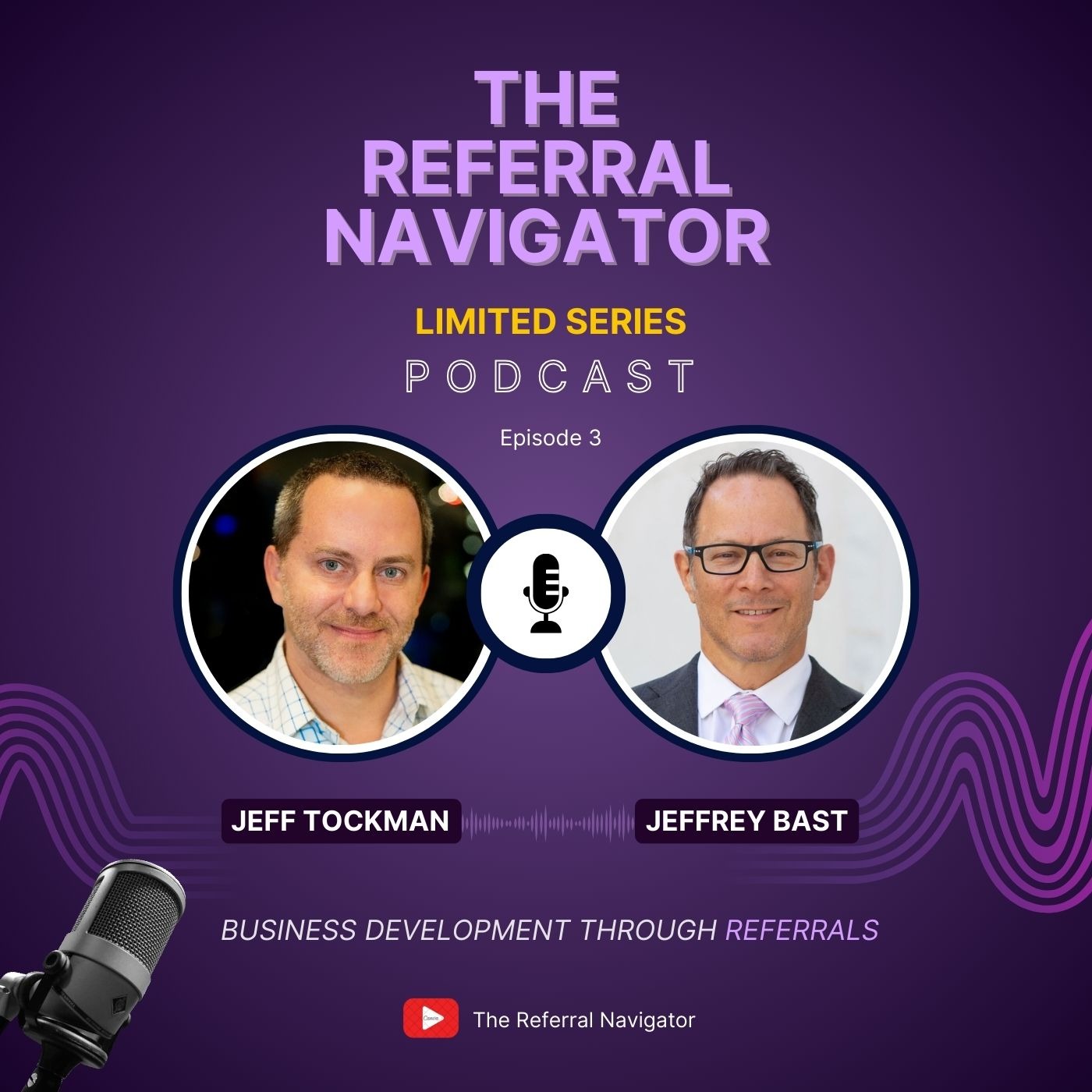 Jeff Tockman with Jeffrey Bast - Business Development Through Referrals episode artwork
