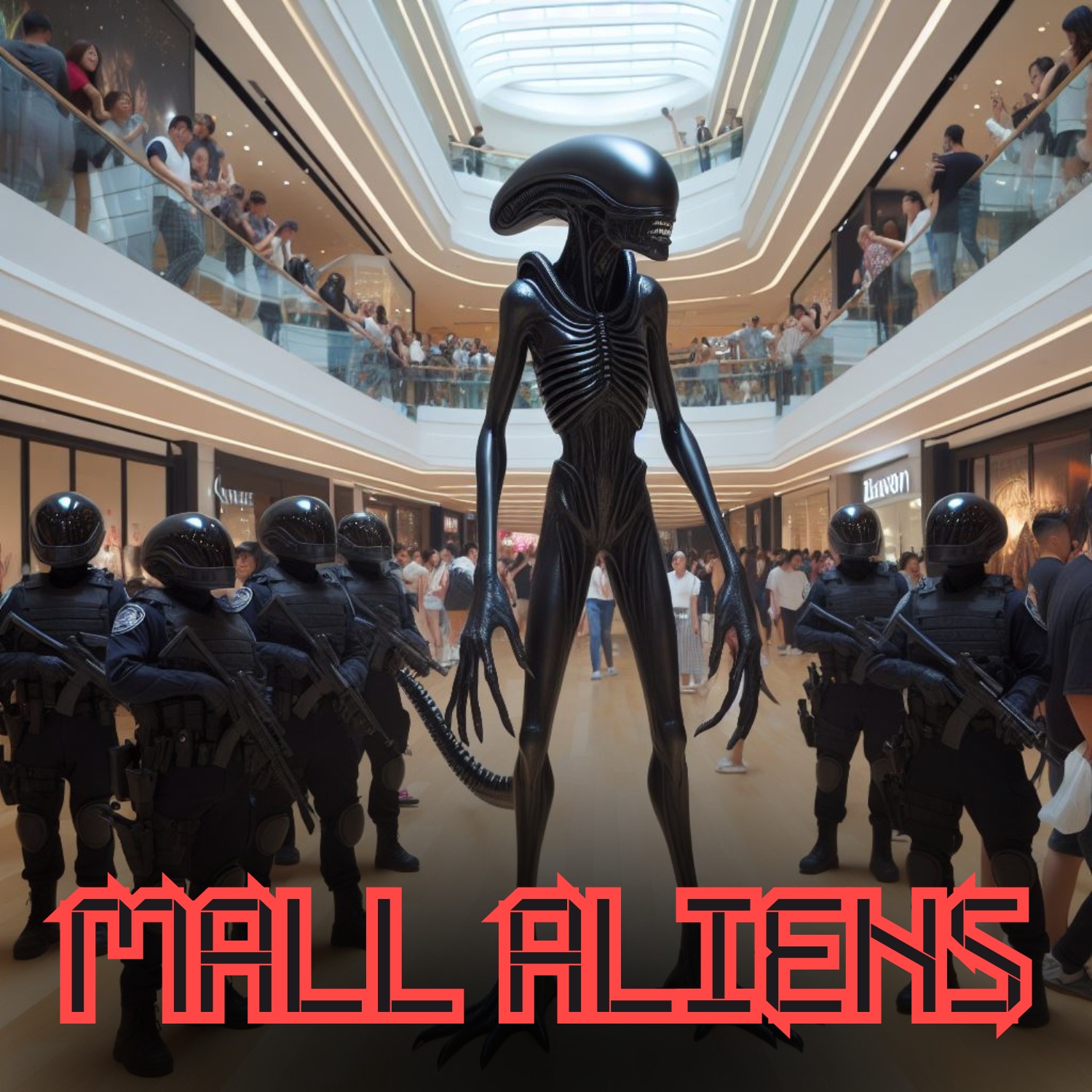 SAS | 385 | Miami Police respond to reports of tall alien creatures causing ruckus at mall