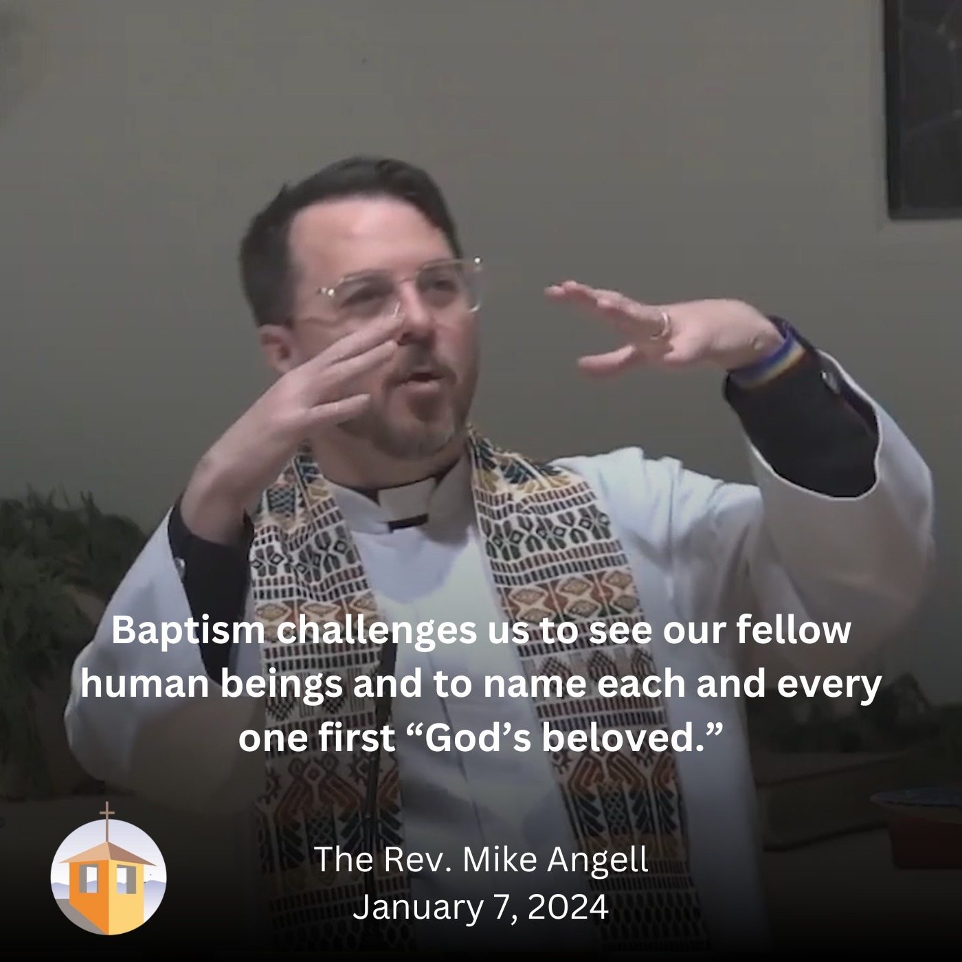 Baptism is Complicated: The Rev. Mike Angell episode artwork