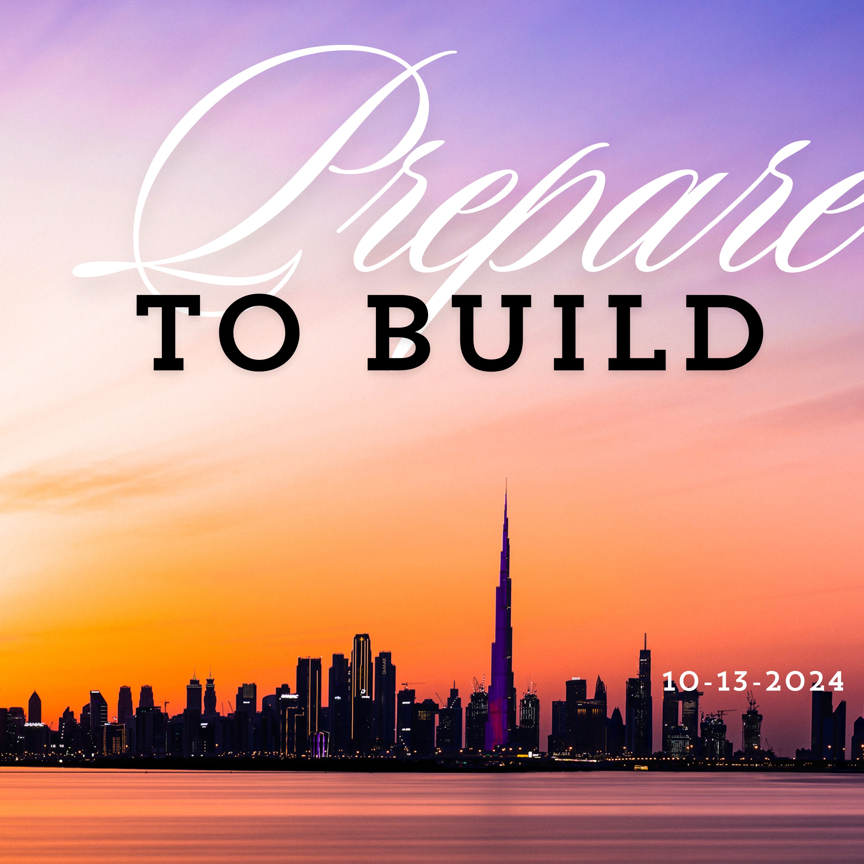 Prepare To Build -