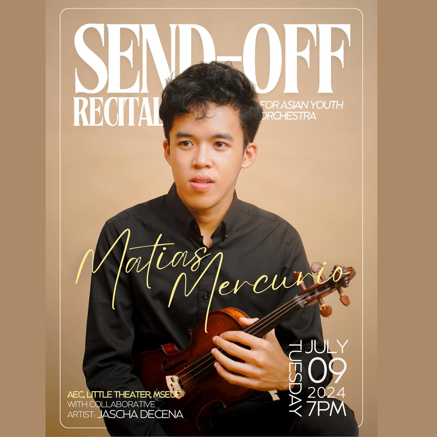 MAESTRO FILIPINO 24 0706 I Violinist Matias Mercurio