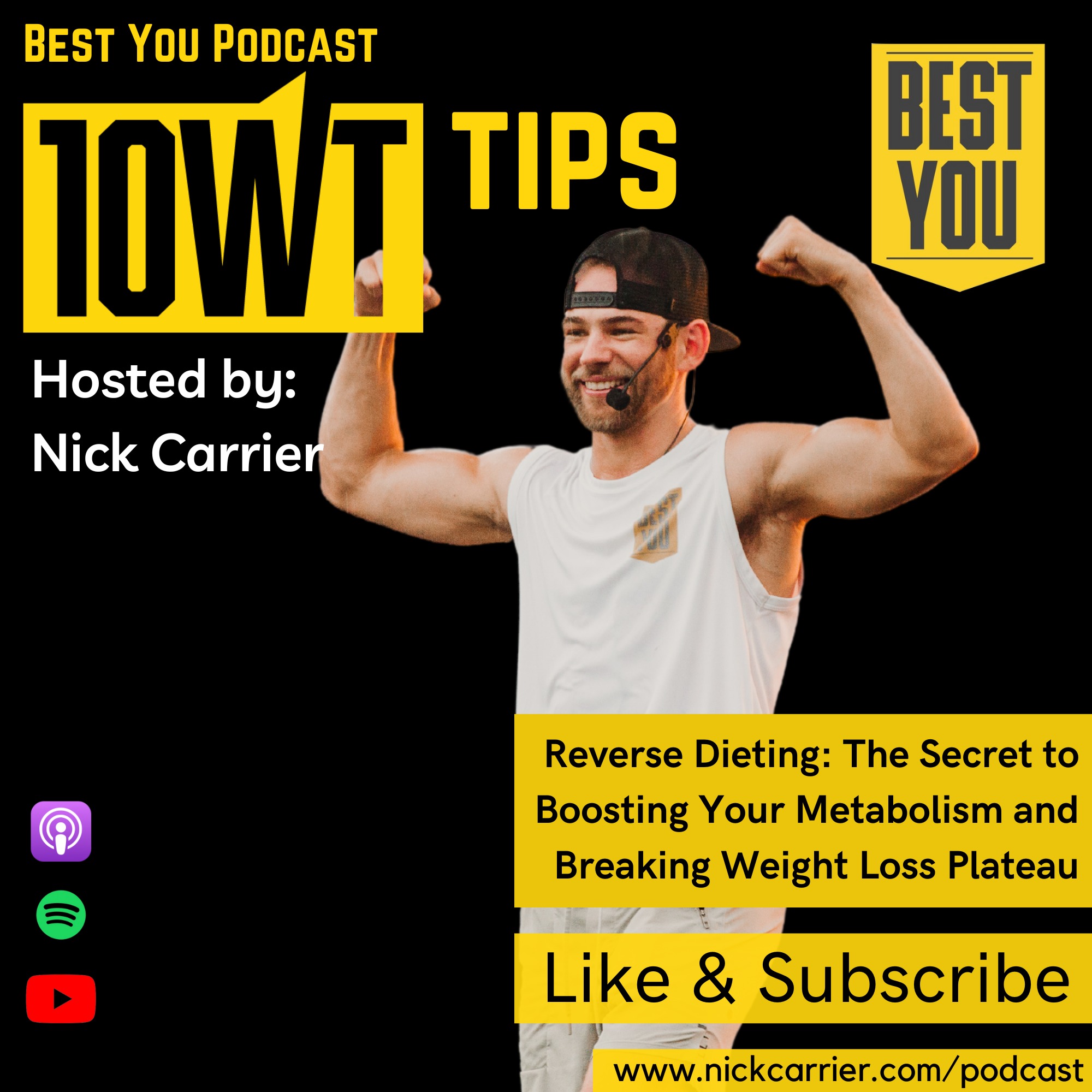 Reverse Dieting: The Secret to Boosting Your Metabolism and Breaking Weight Loss Plateaus episode artwork