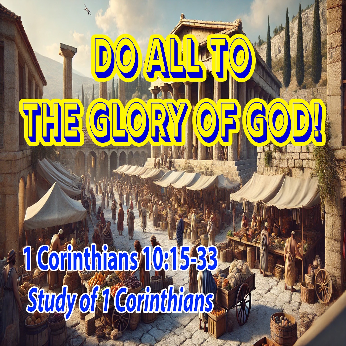 Do All to the Glory of God (1 Corinthians 10:15-33) episode artwork