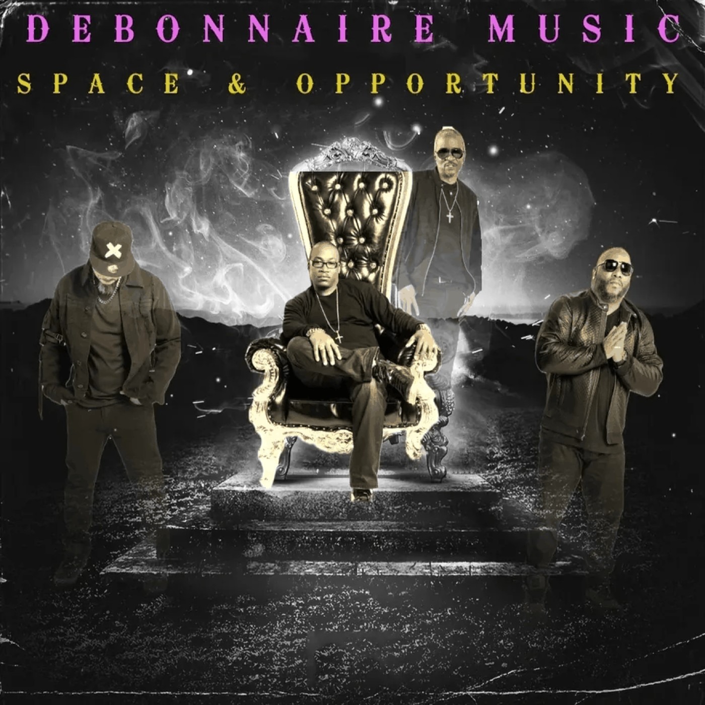 The heart-stopping DEBONNAIRE MUSIC has new music Space and Opportunity episode artwork
