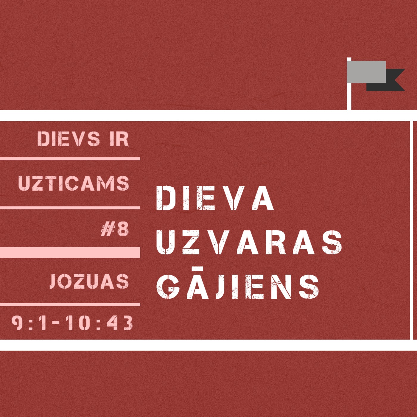 "Dieva uzvaras gājiens" - Jozuas 9:1-10:43 (9-12) (20.10.2024.) episode artwork
