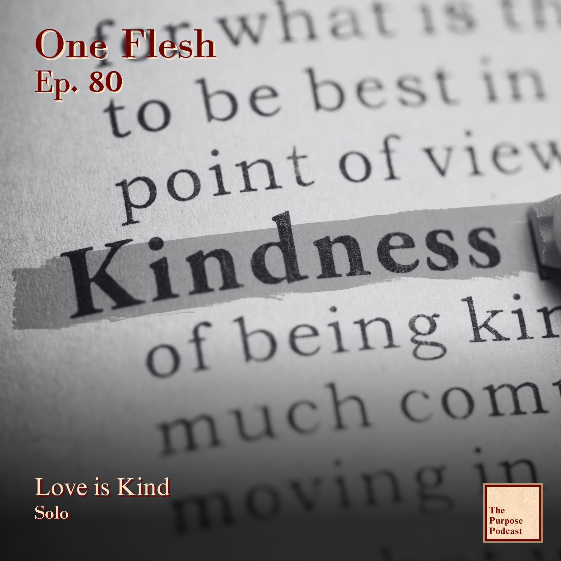 One Flesh Ep. 80 - Love is Kind | Solo episode artwork