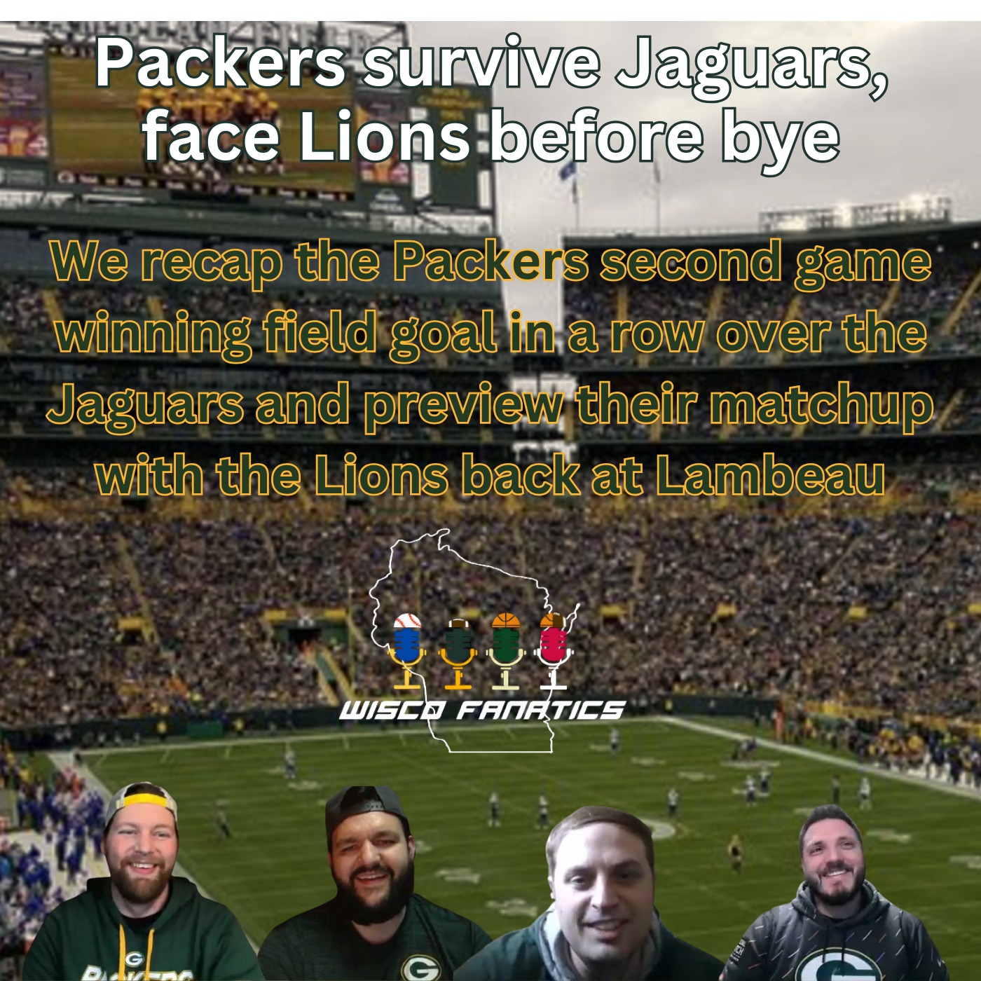 Packers survive Jaguars, face Lions at home before bye episode artwork